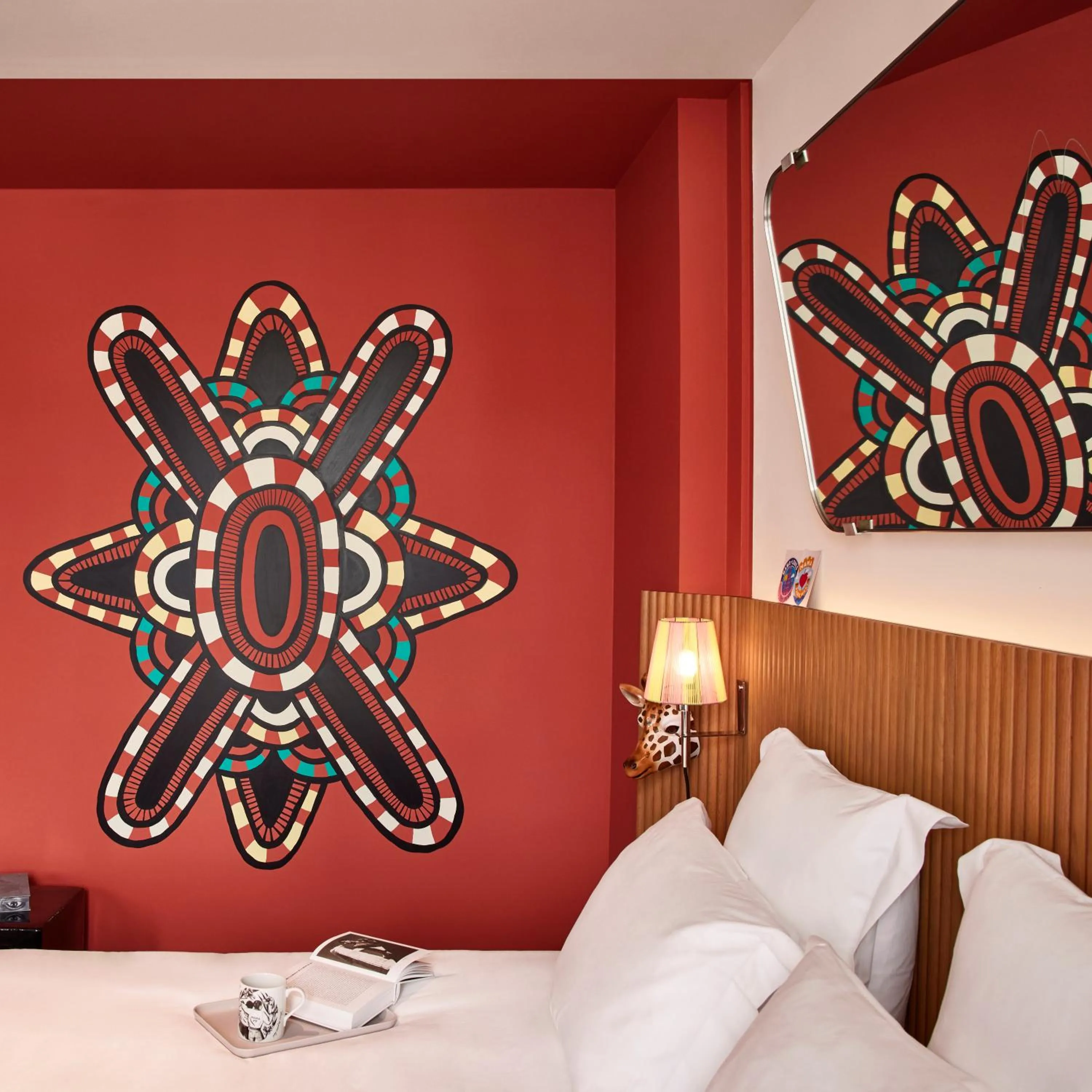 Bed in Mama Shelter Paris La Défense