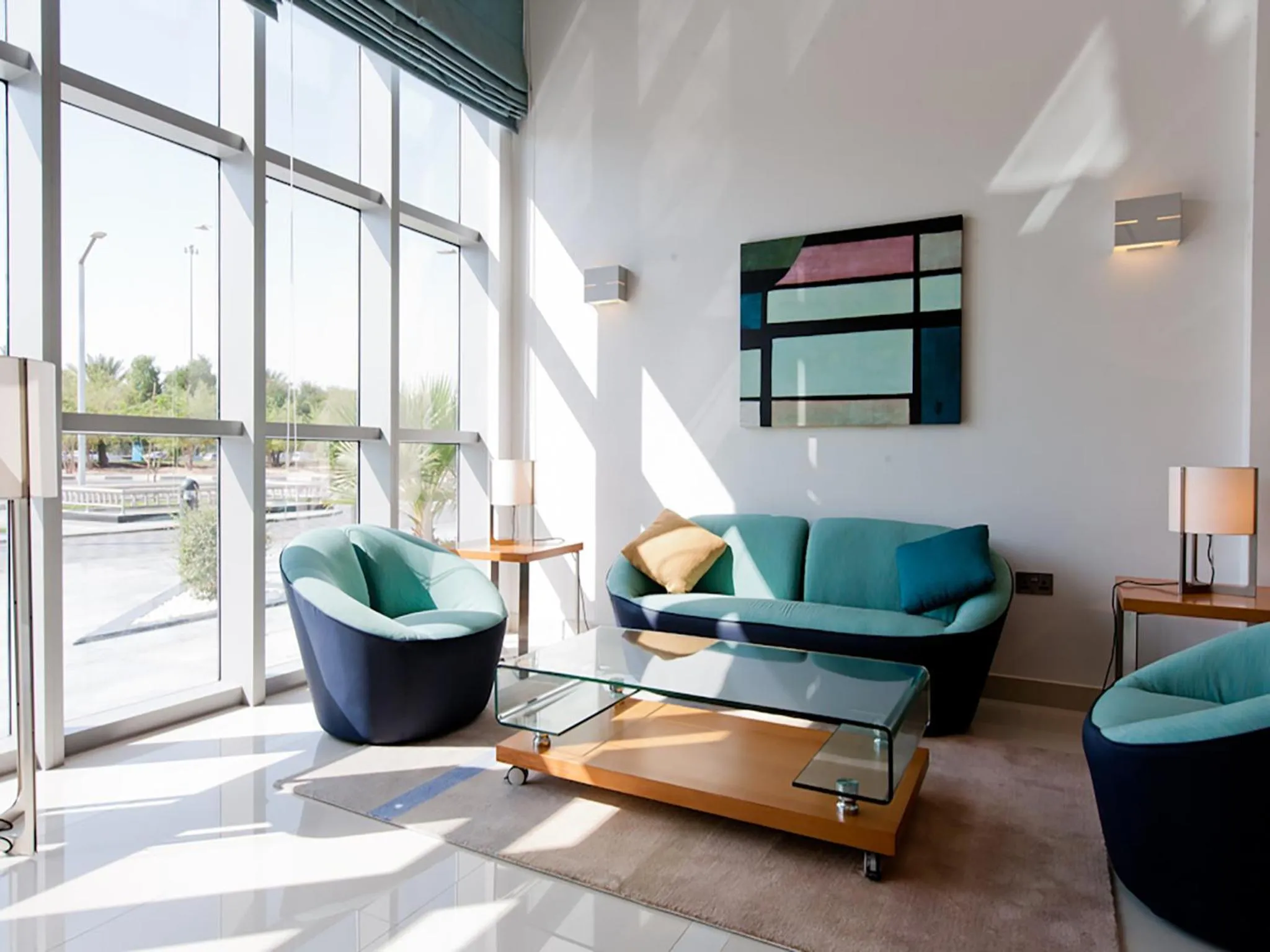 Lobby or reception in Ibis Abu Dhabi Gate