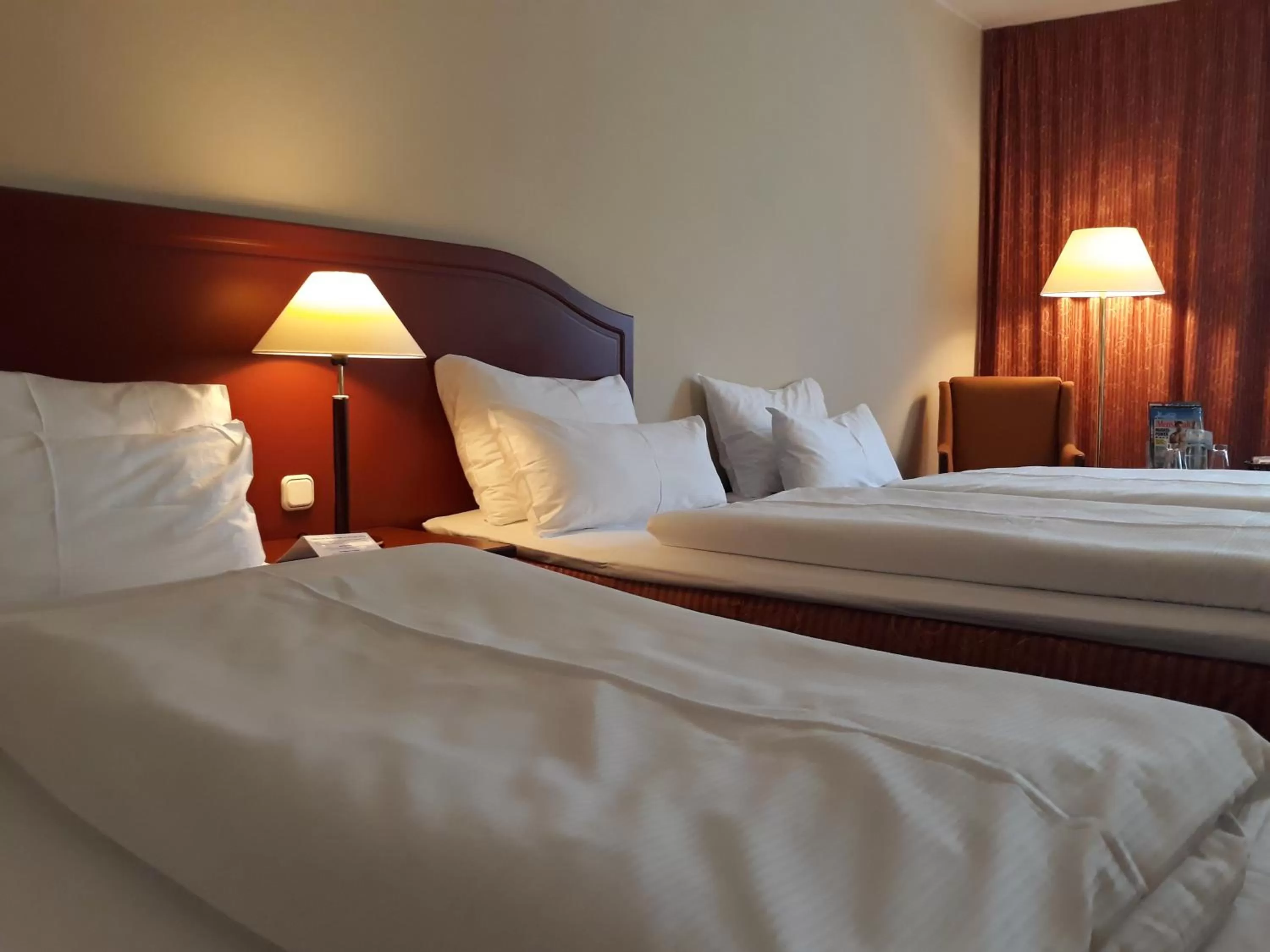 Bed in SORAT Hotel Brandenburg