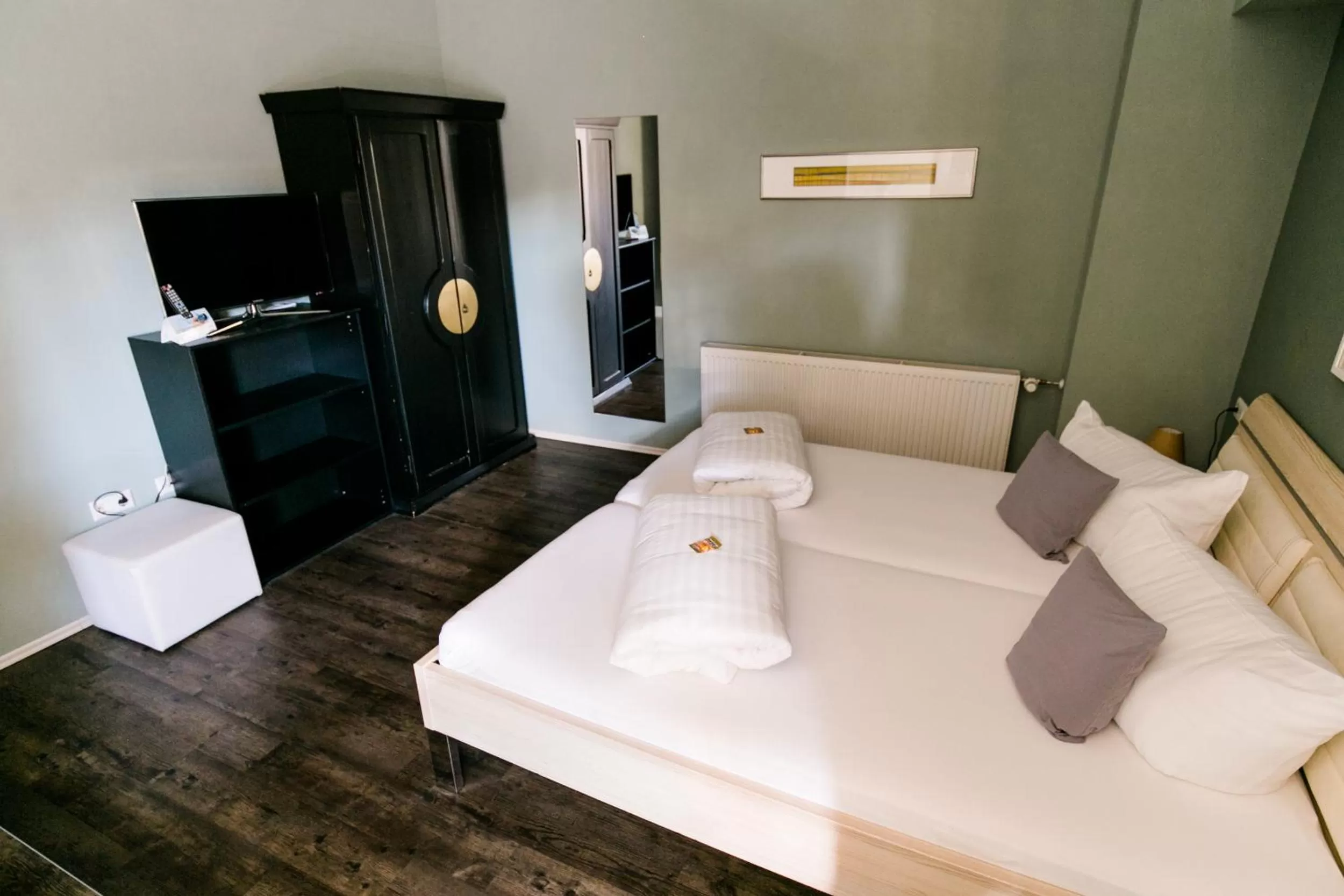 Bed in Burgers Hotel