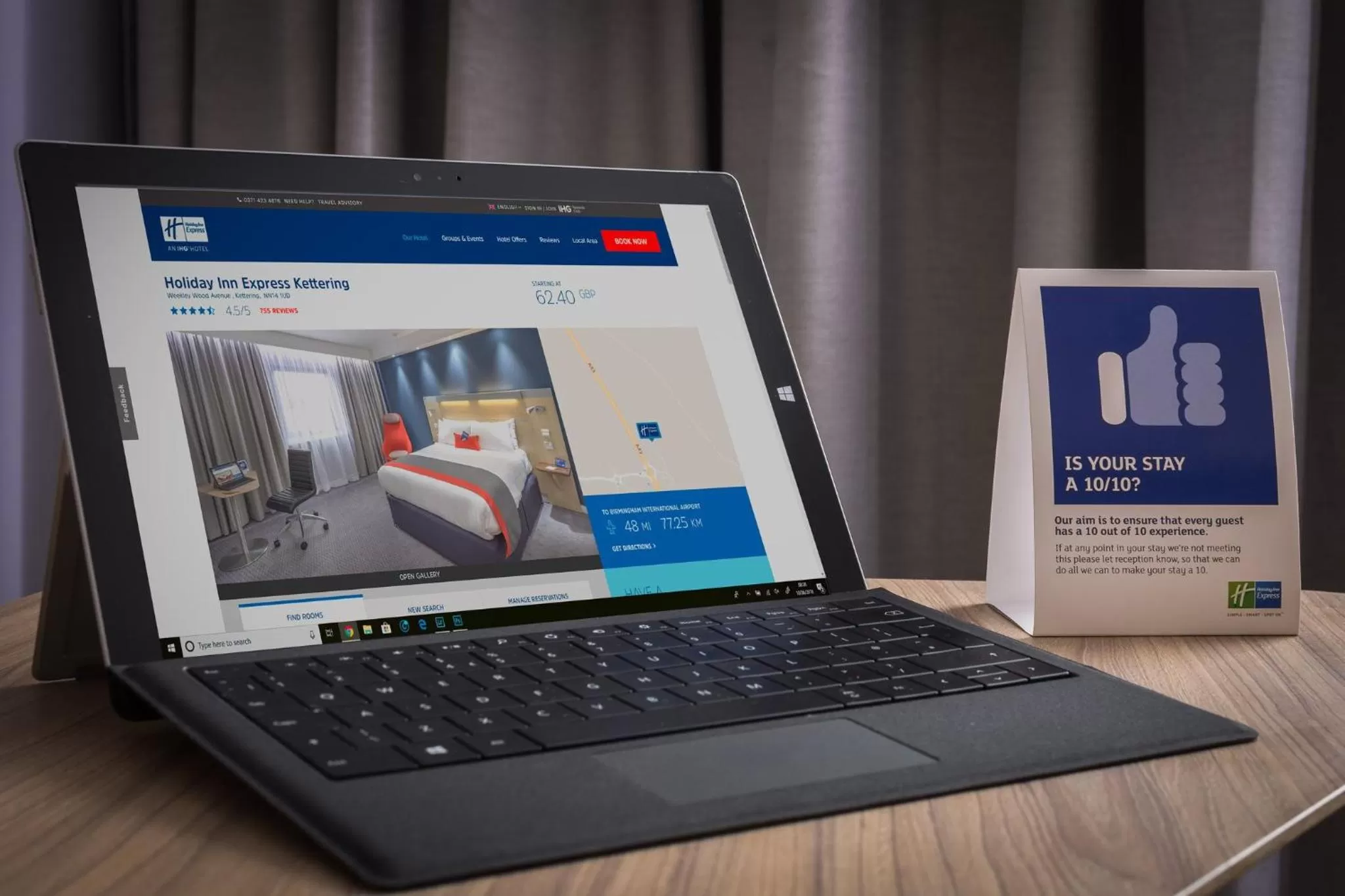 Photo of the whole room in Holiday Inn Express Kettering by IHG