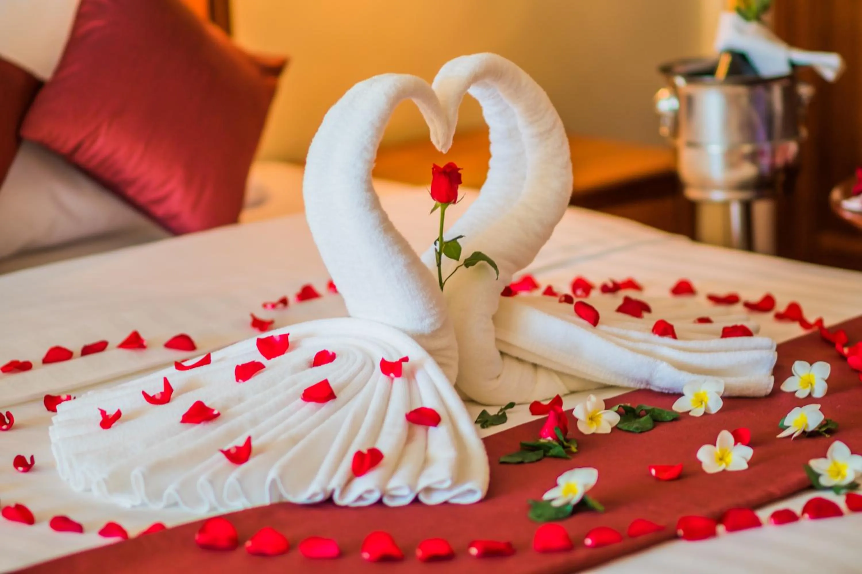 Bedroom, Bed in Khemara Angkor Hotel & Spa