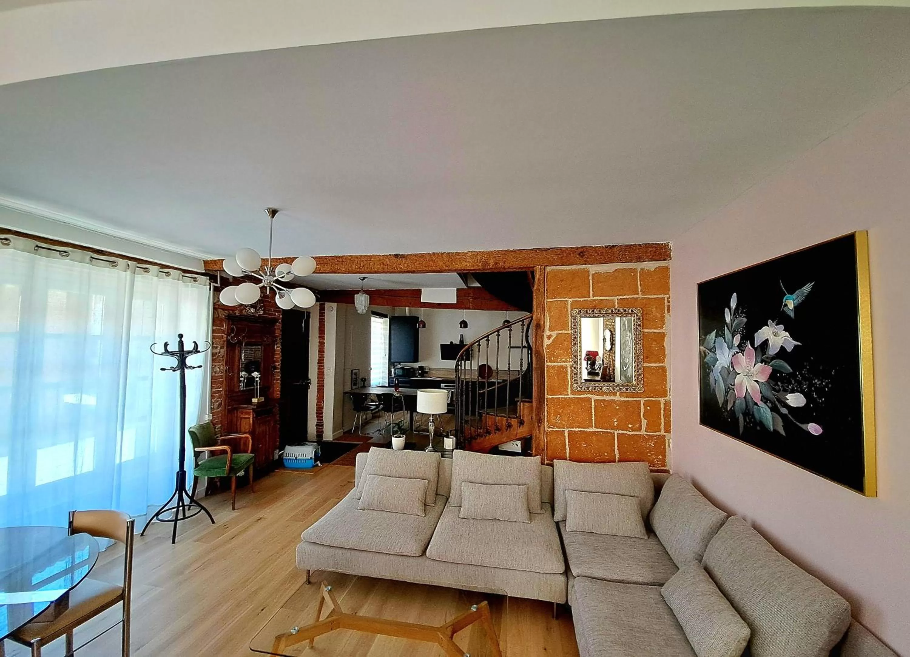 Living room, Seating Area in La Loggia - chambres d'hôtes