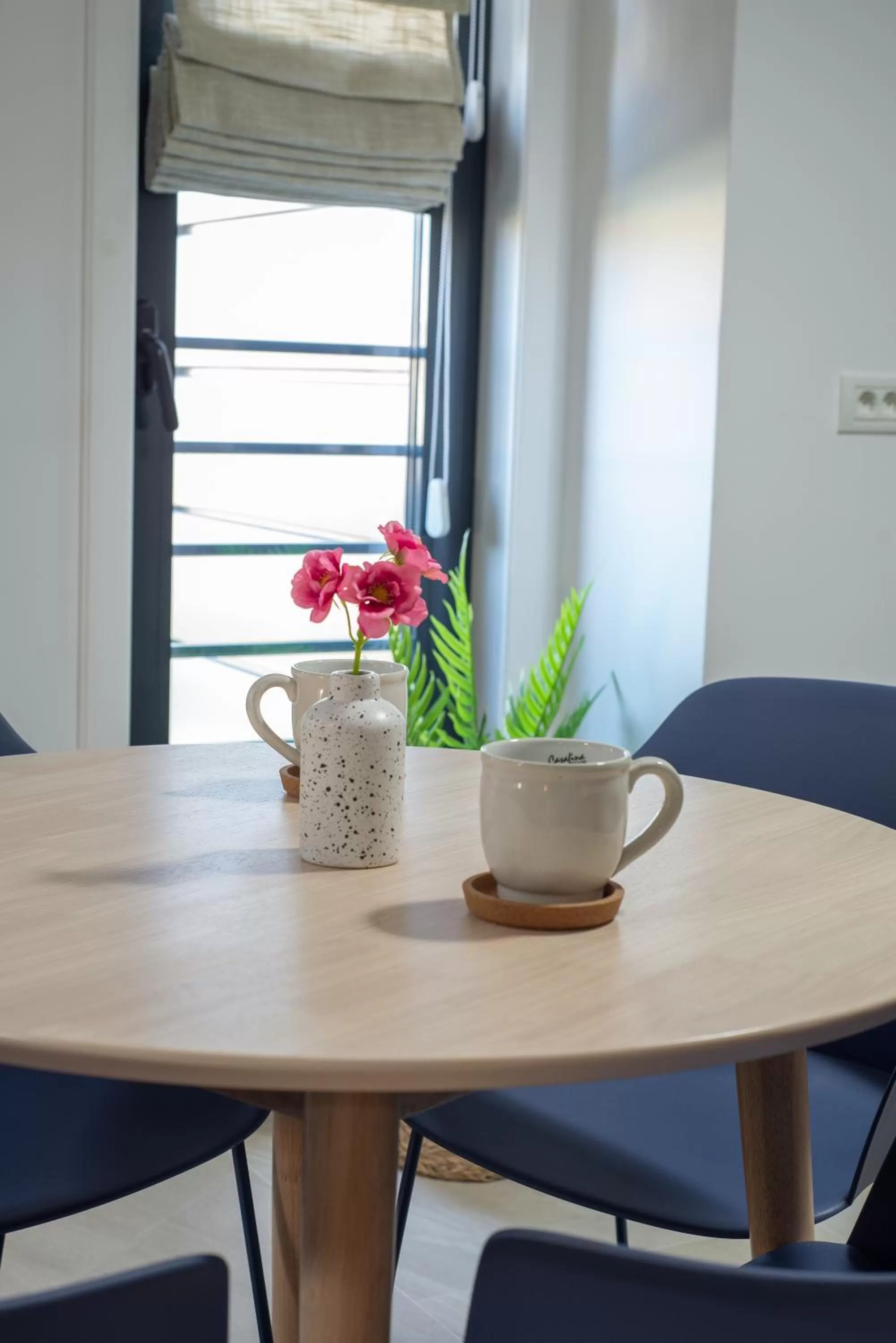 Dining Area in Steel Residence