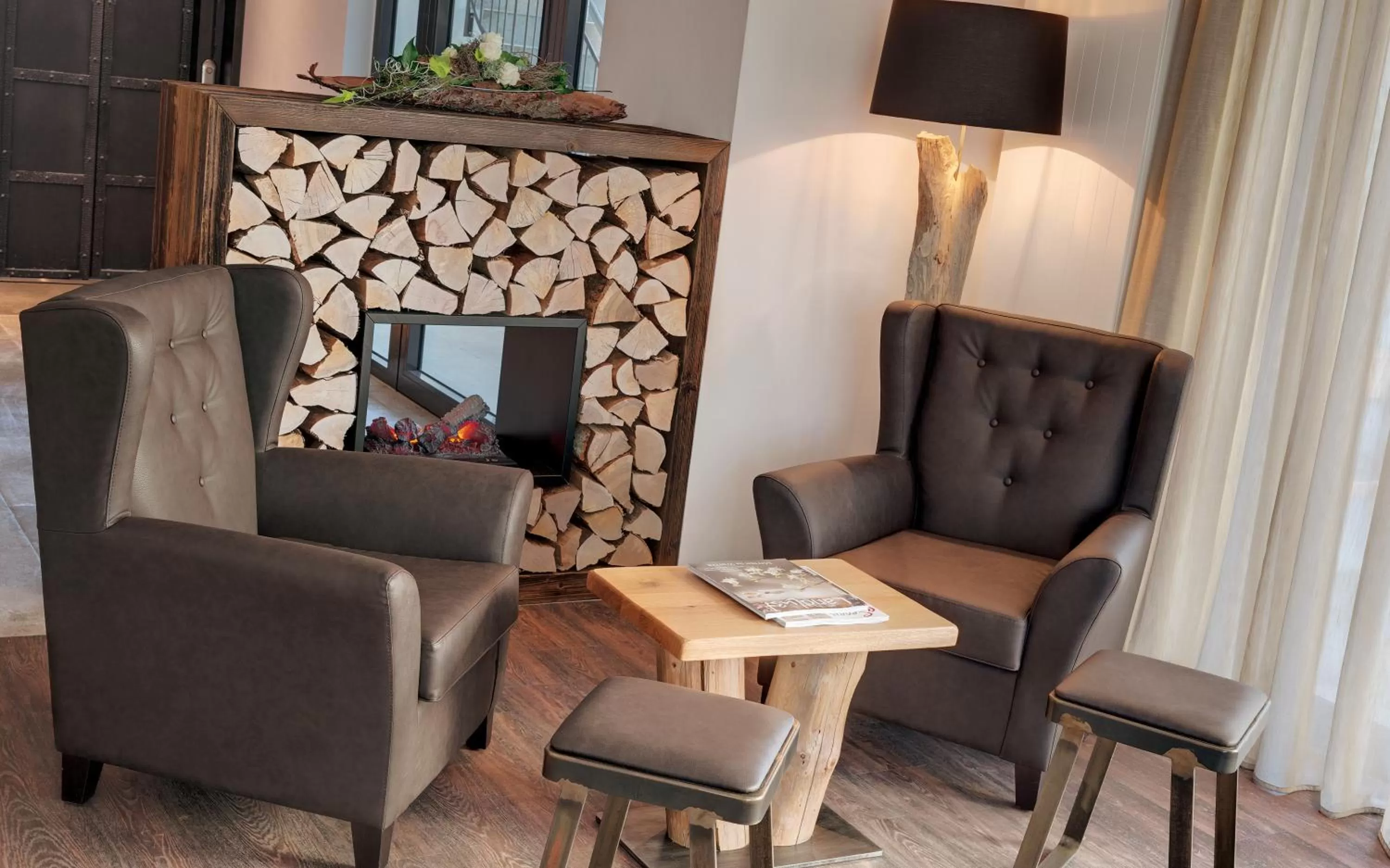 Lobby or reception in Hotel Traumschmiede