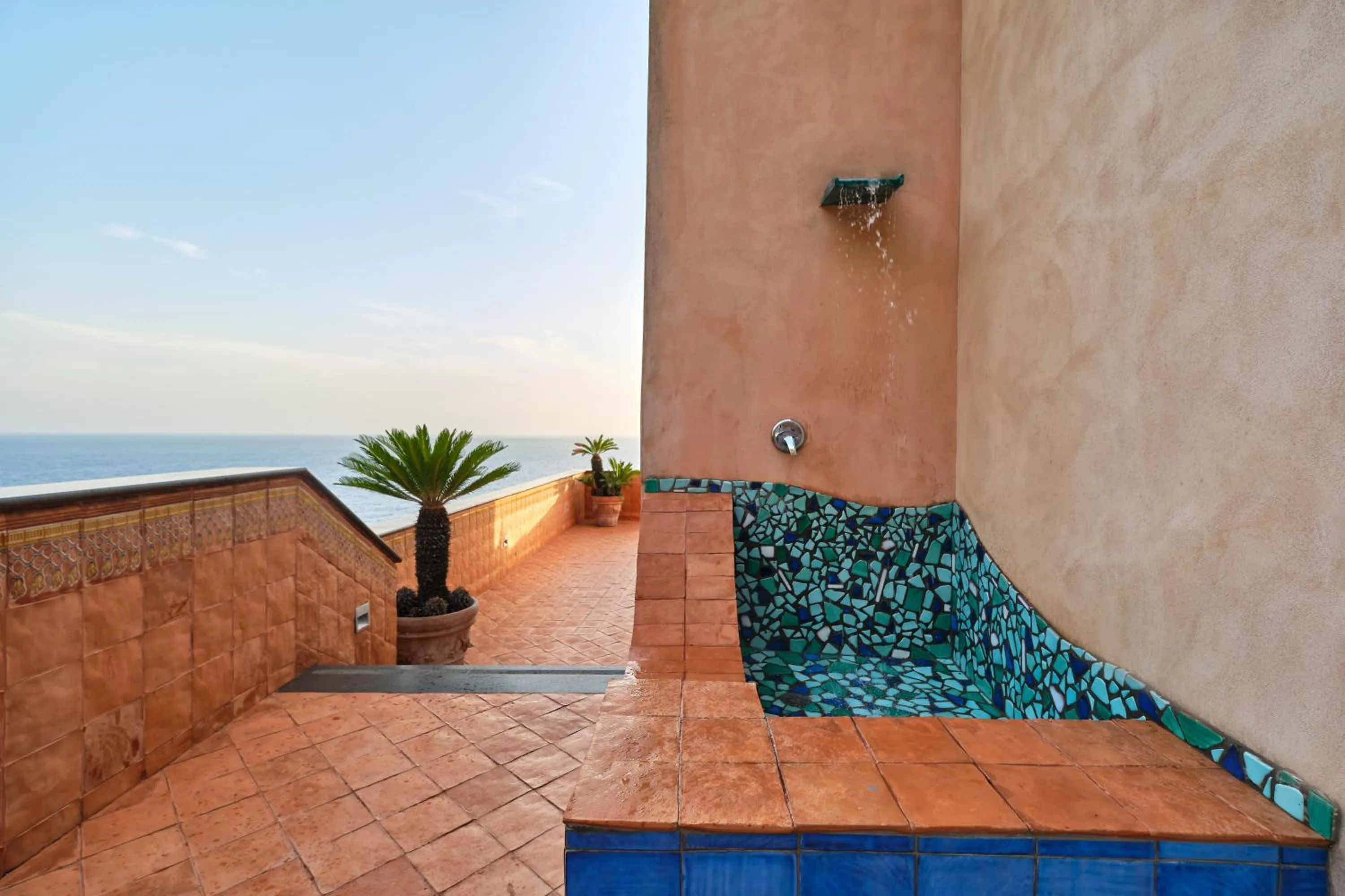 Shower in Hotel Botanico San Lazzaro