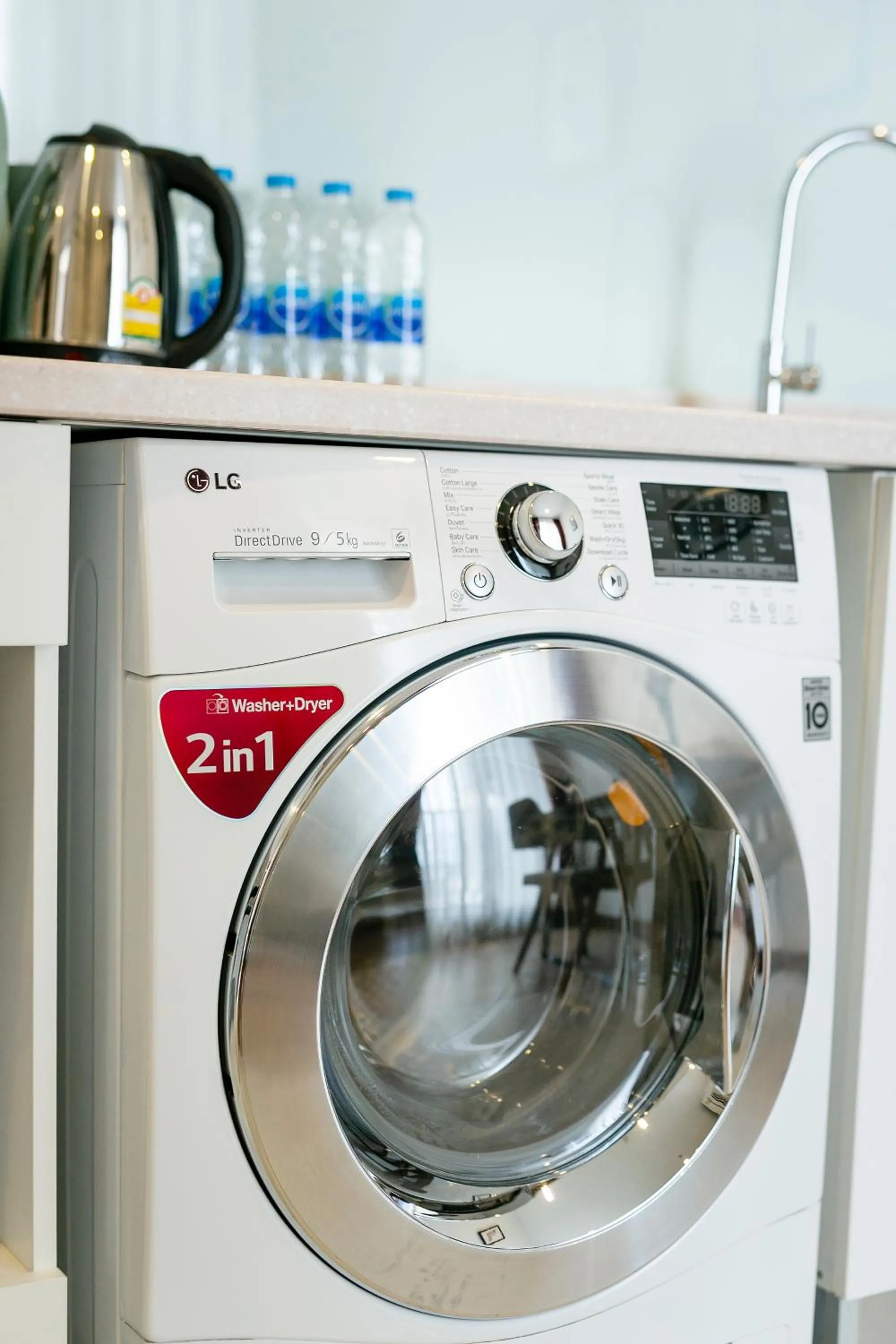 washing machine in Anta Residence ''Self-sevice apartment''