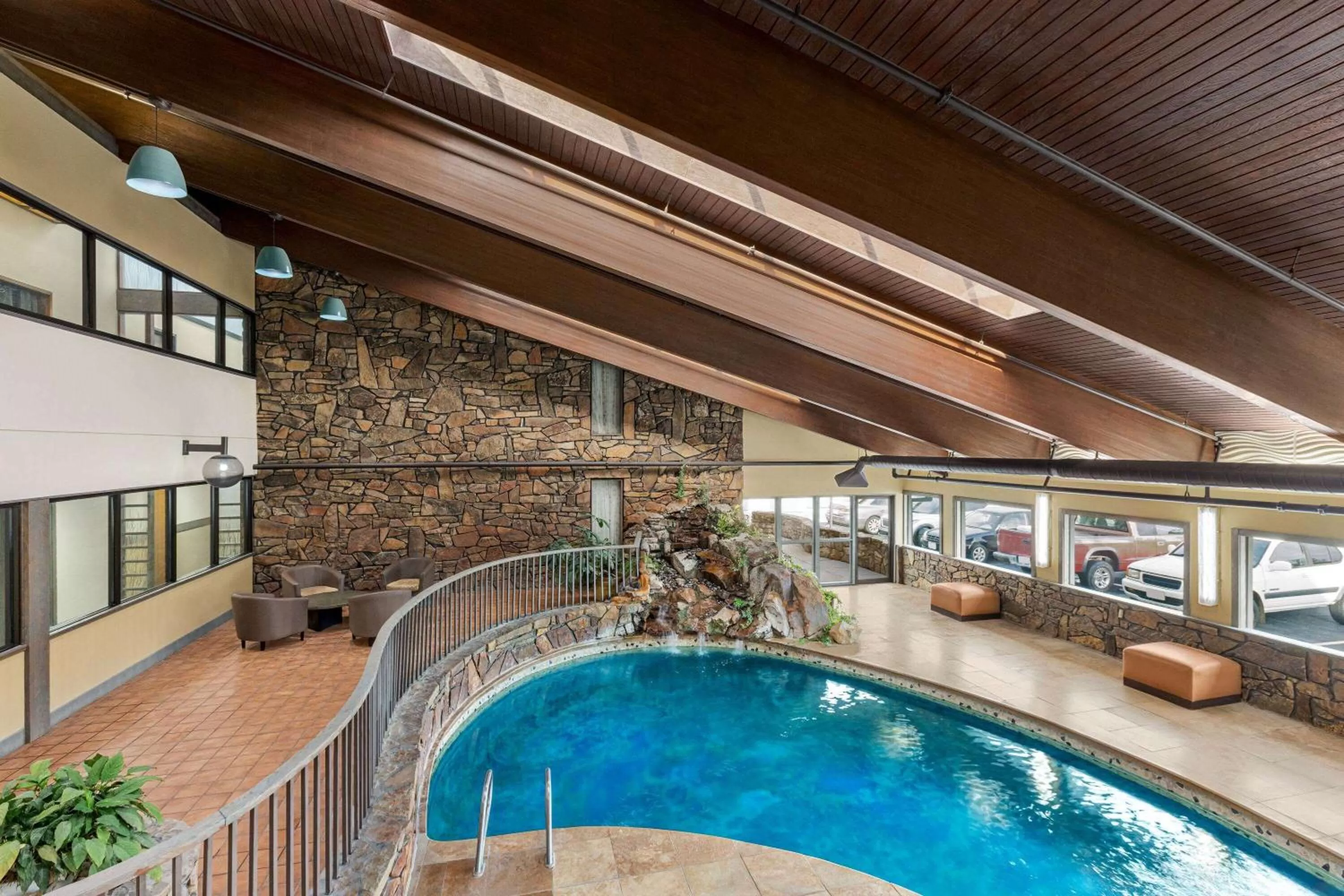 Swimming pool in Travelodge by Wyndham Coffeyville