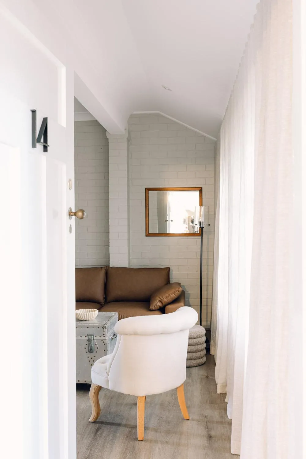 Living room in Links House