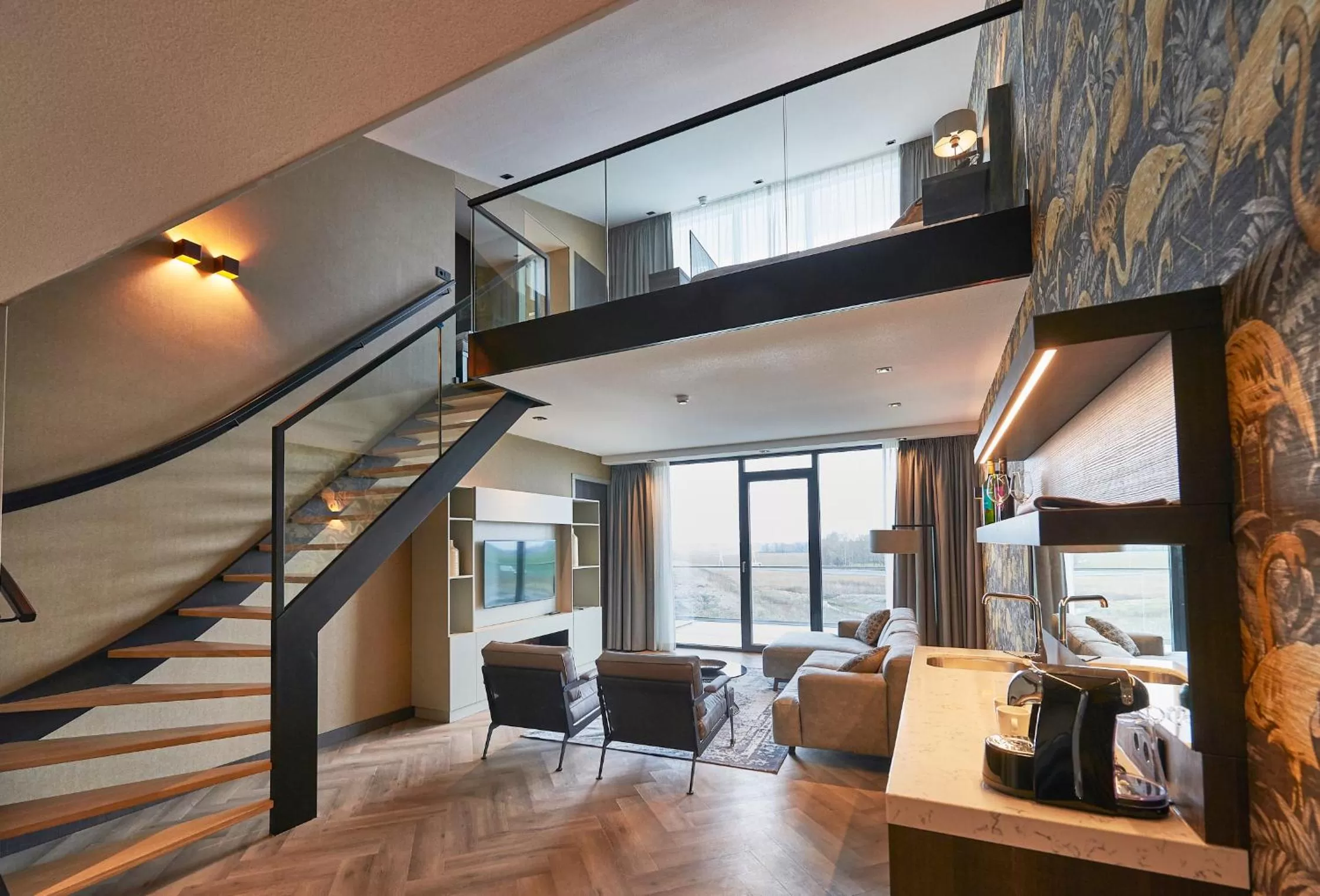 Living room in Van der Valk Hotel Leeuwarden