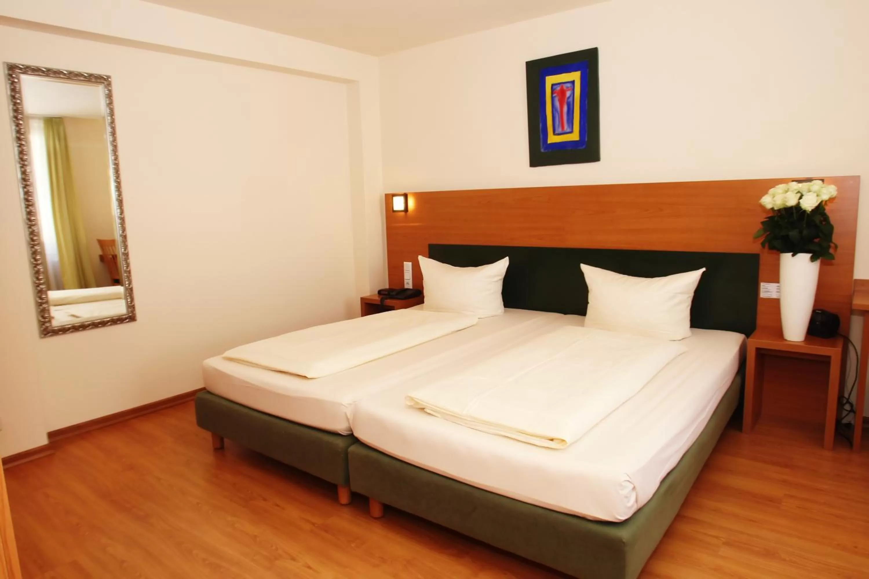 Bed in Memphis Hotel