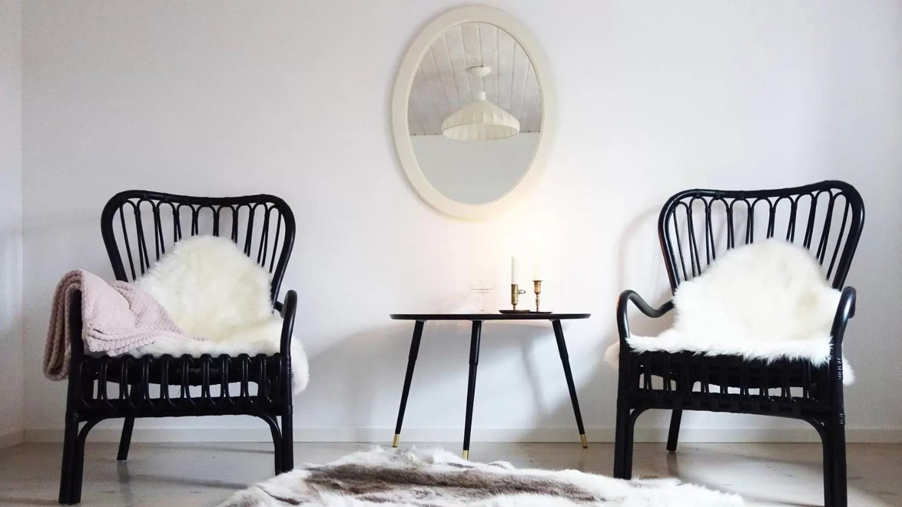 Seating area in Vikens bed and Breakfast