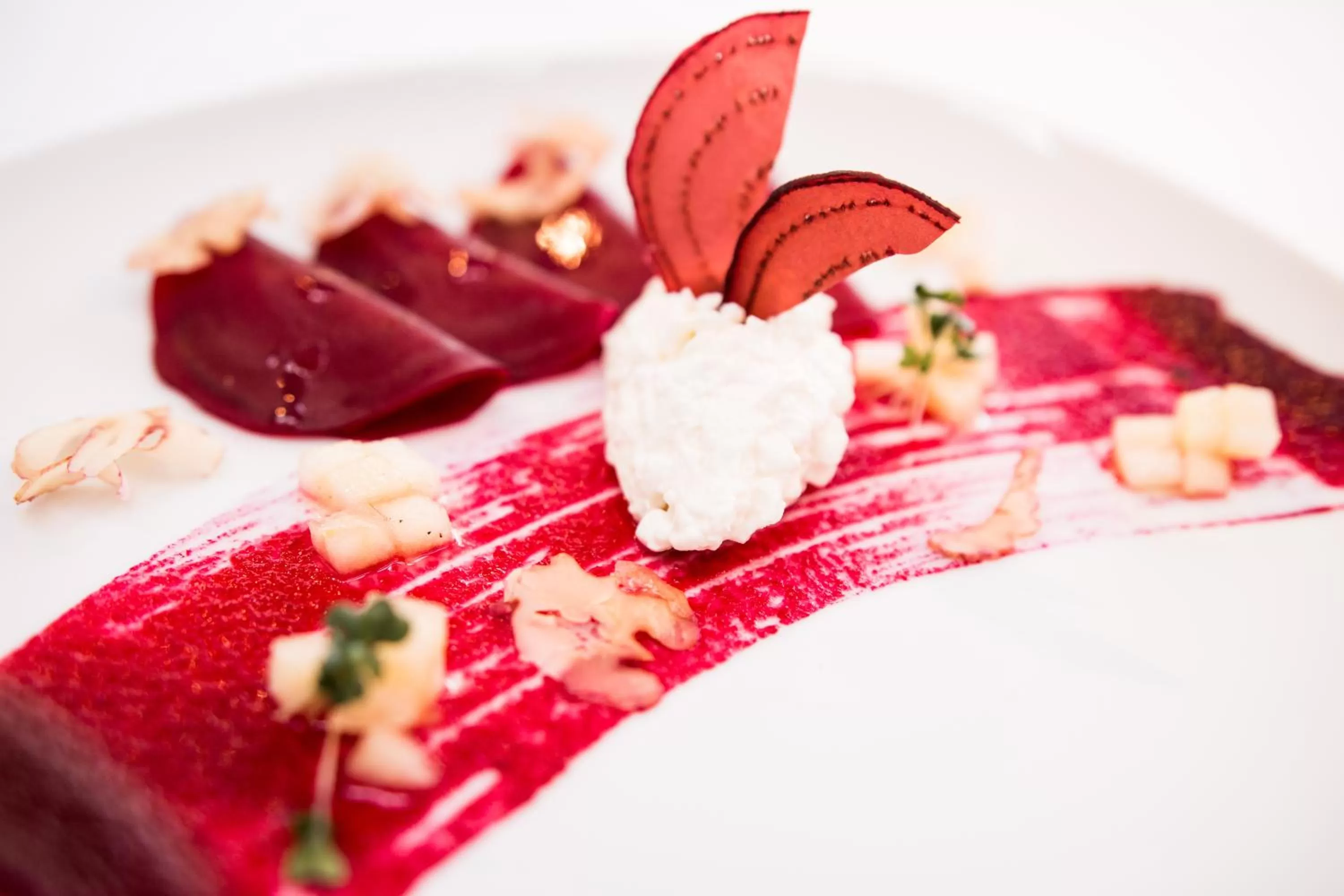 Food close-up in Romantik Hotel Hirschen