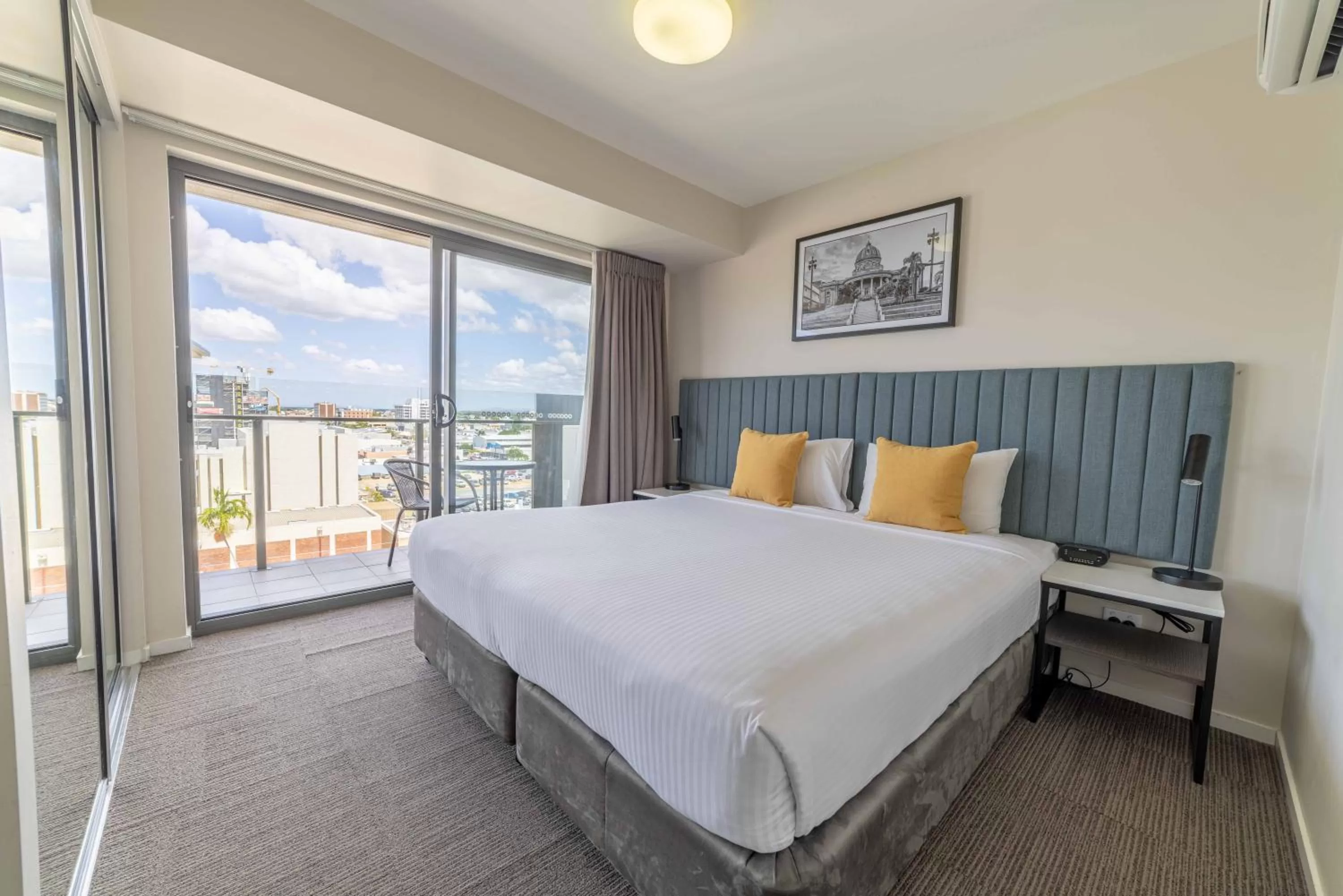 Bed in Quest Rockhampton