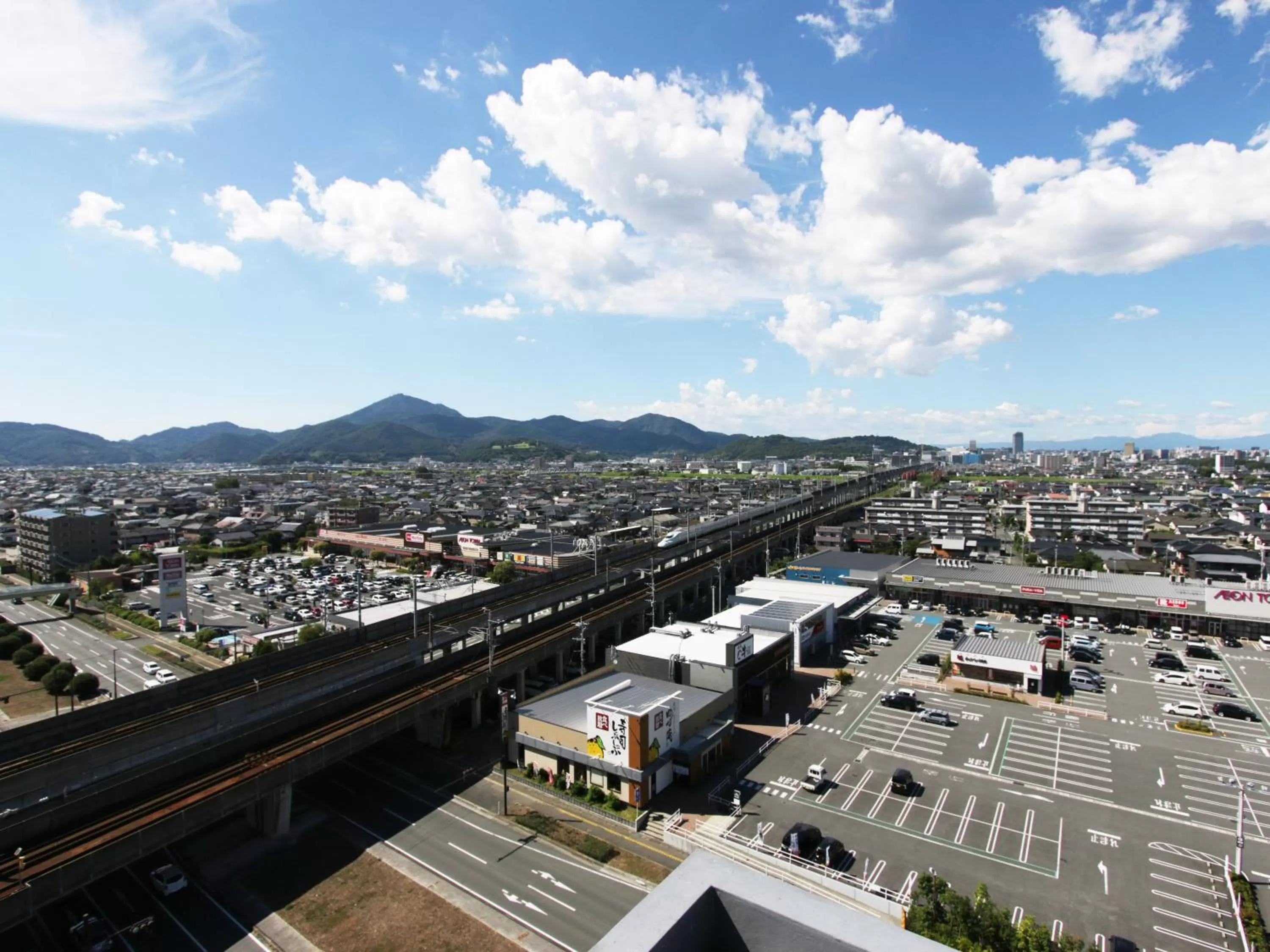 City view in Hotel New Gaea Nishi Kumamoto Ekimae