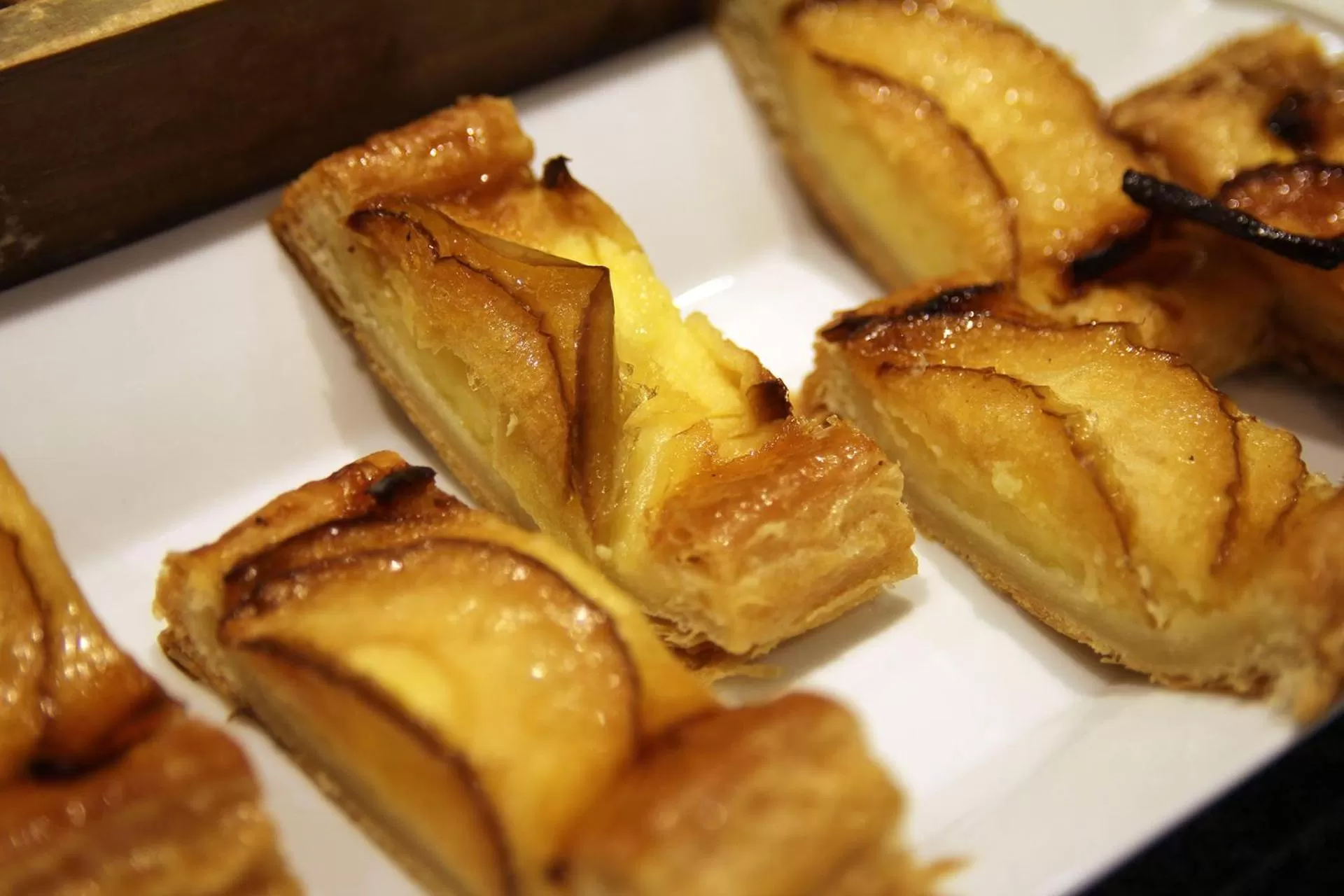 Food close-up in Hotel Conde Duque Bilbao