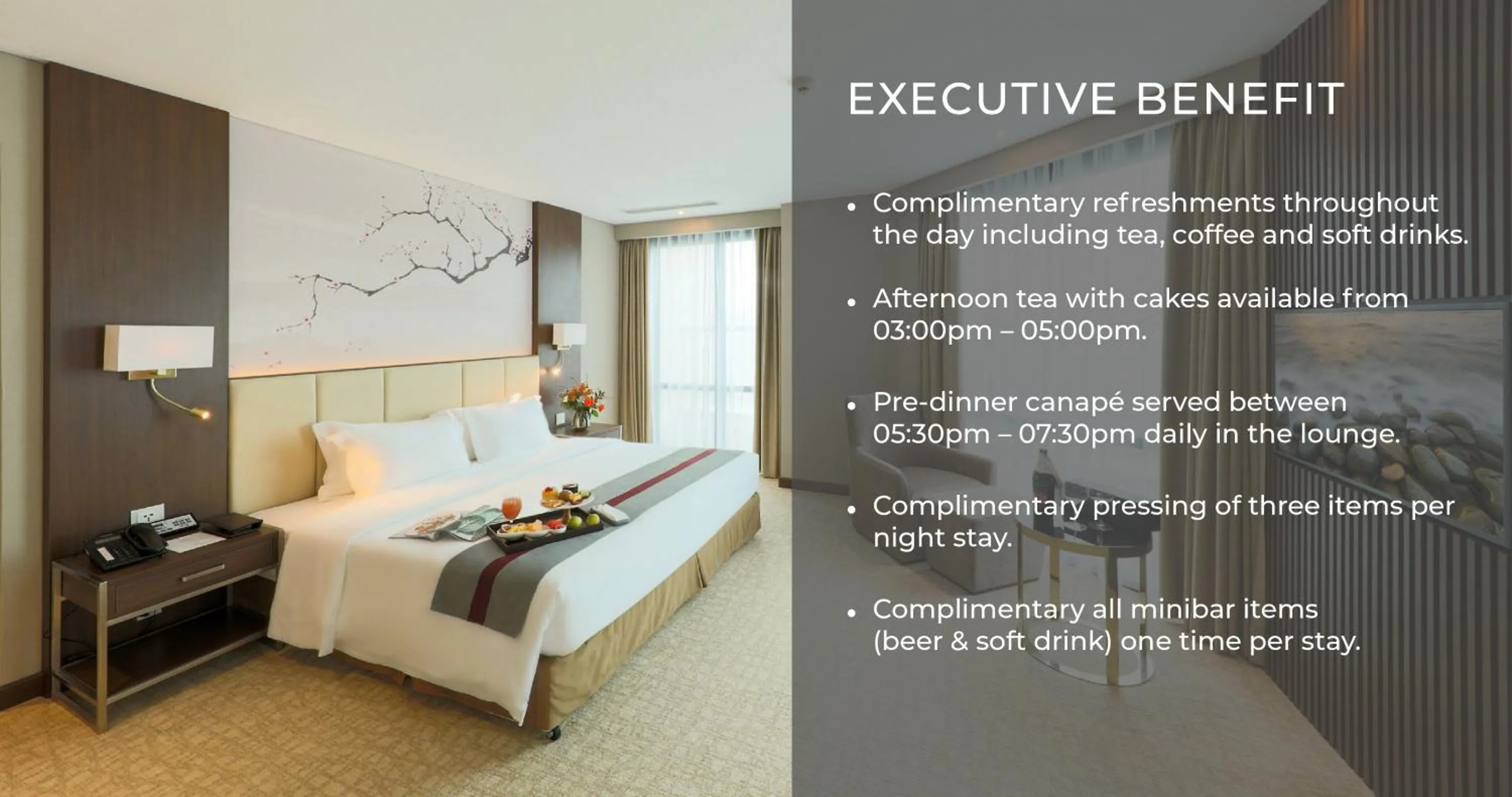 Bed in Grand Vista Hanoi