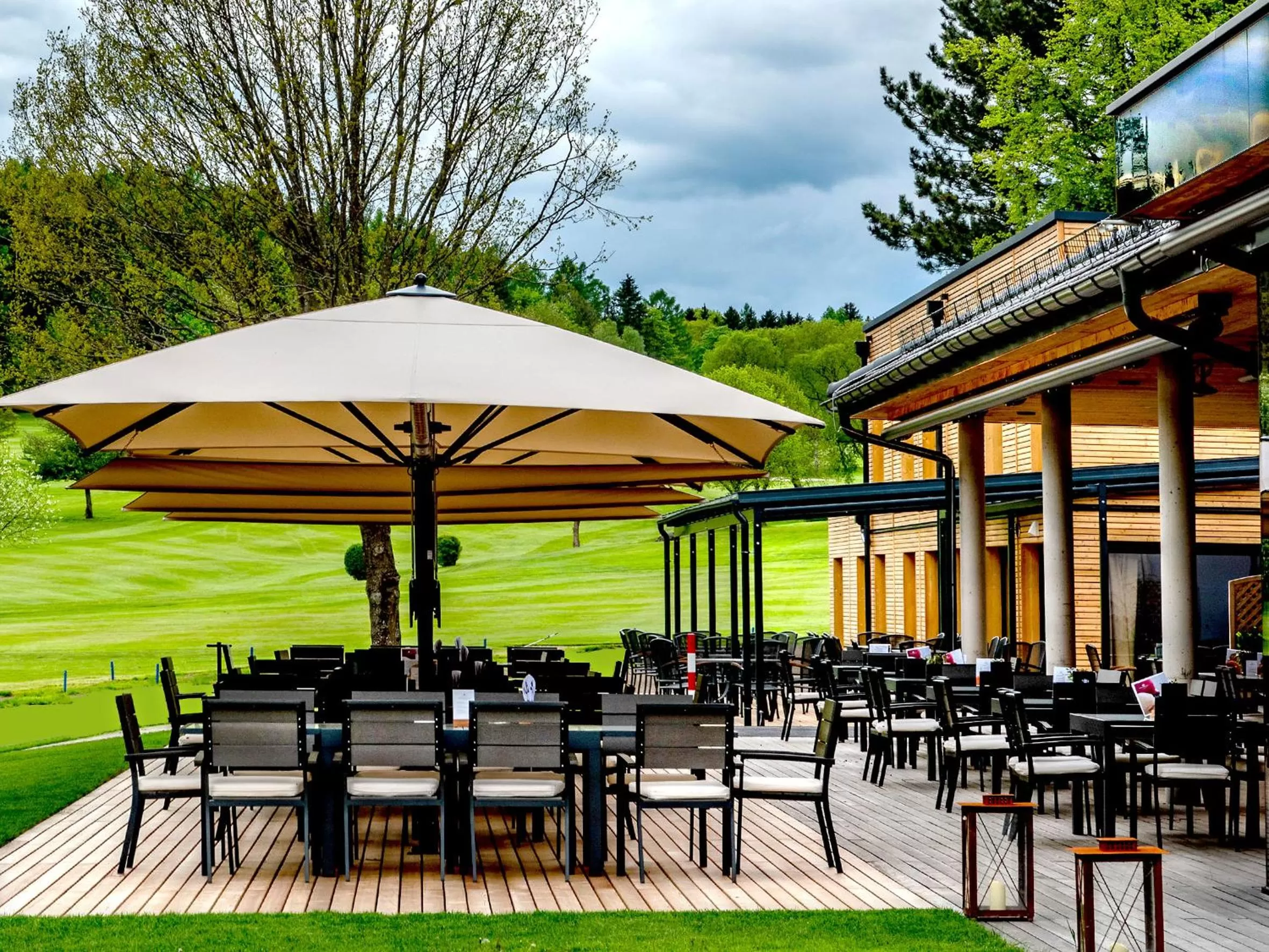 Balcony/Terrace in Hotel Hausschachen