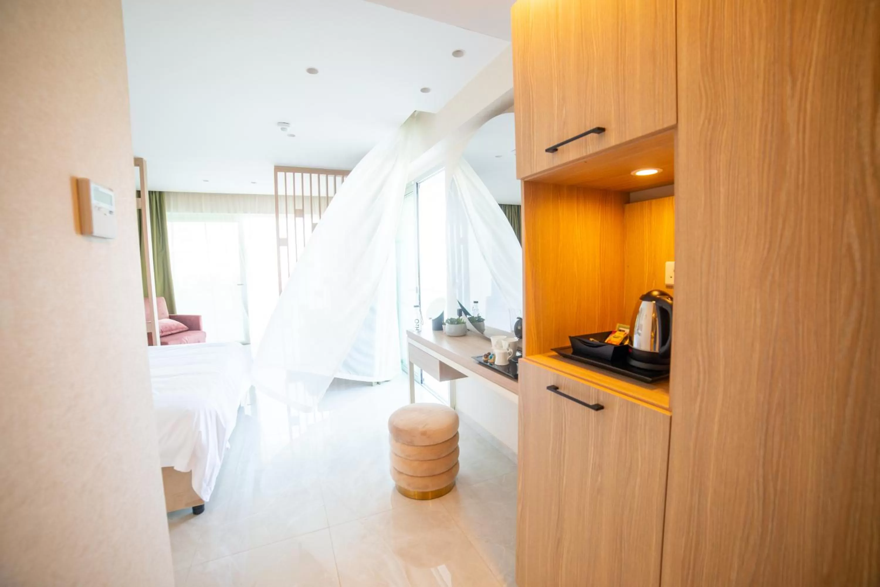 Coffee/tea facilities in At Herbal Boutique Hotel & Spa