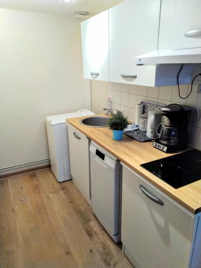 Kitchen or kitchenette in Duplex à la gare du Mans