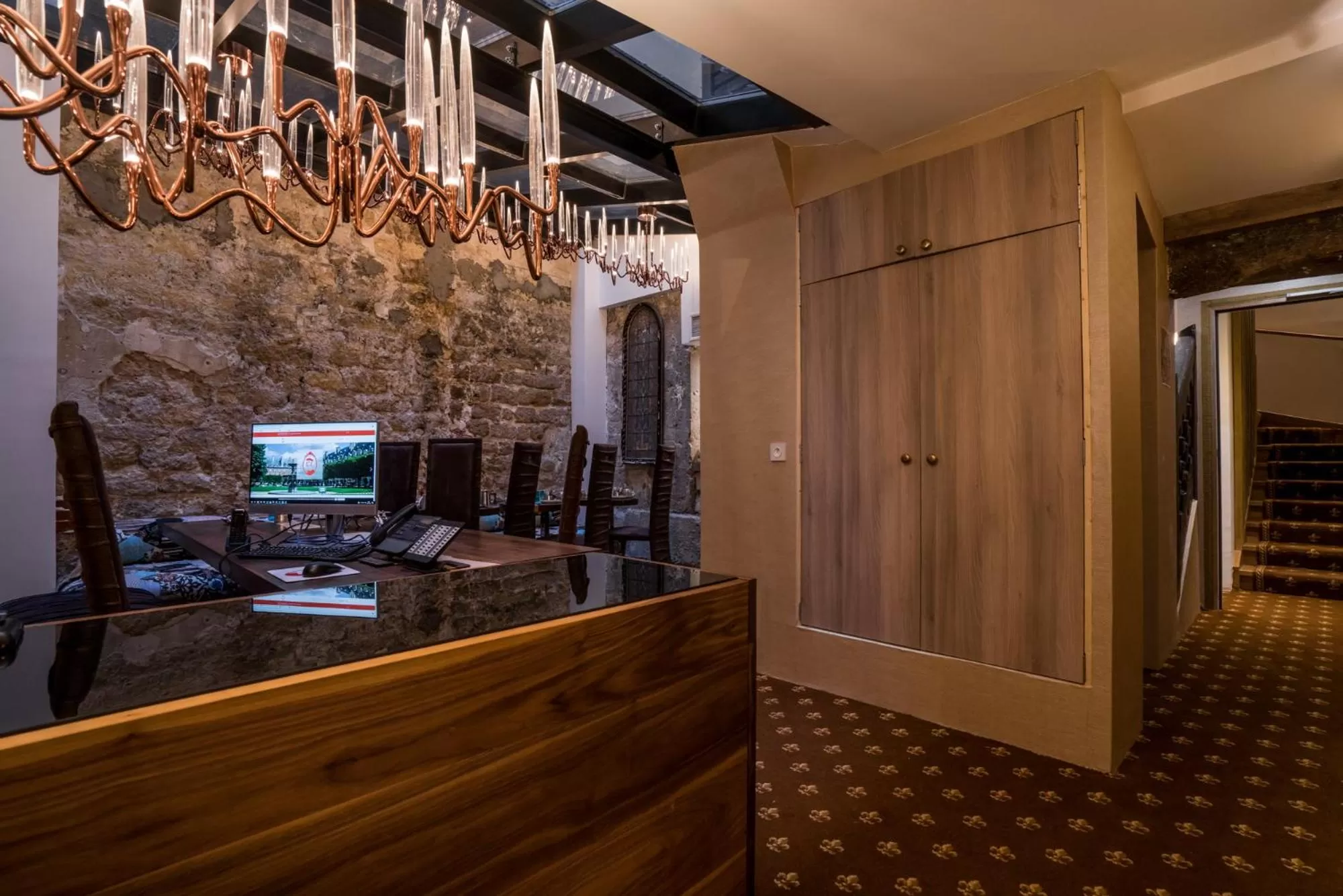 Lobby or reception in Le Temple De Jeanne