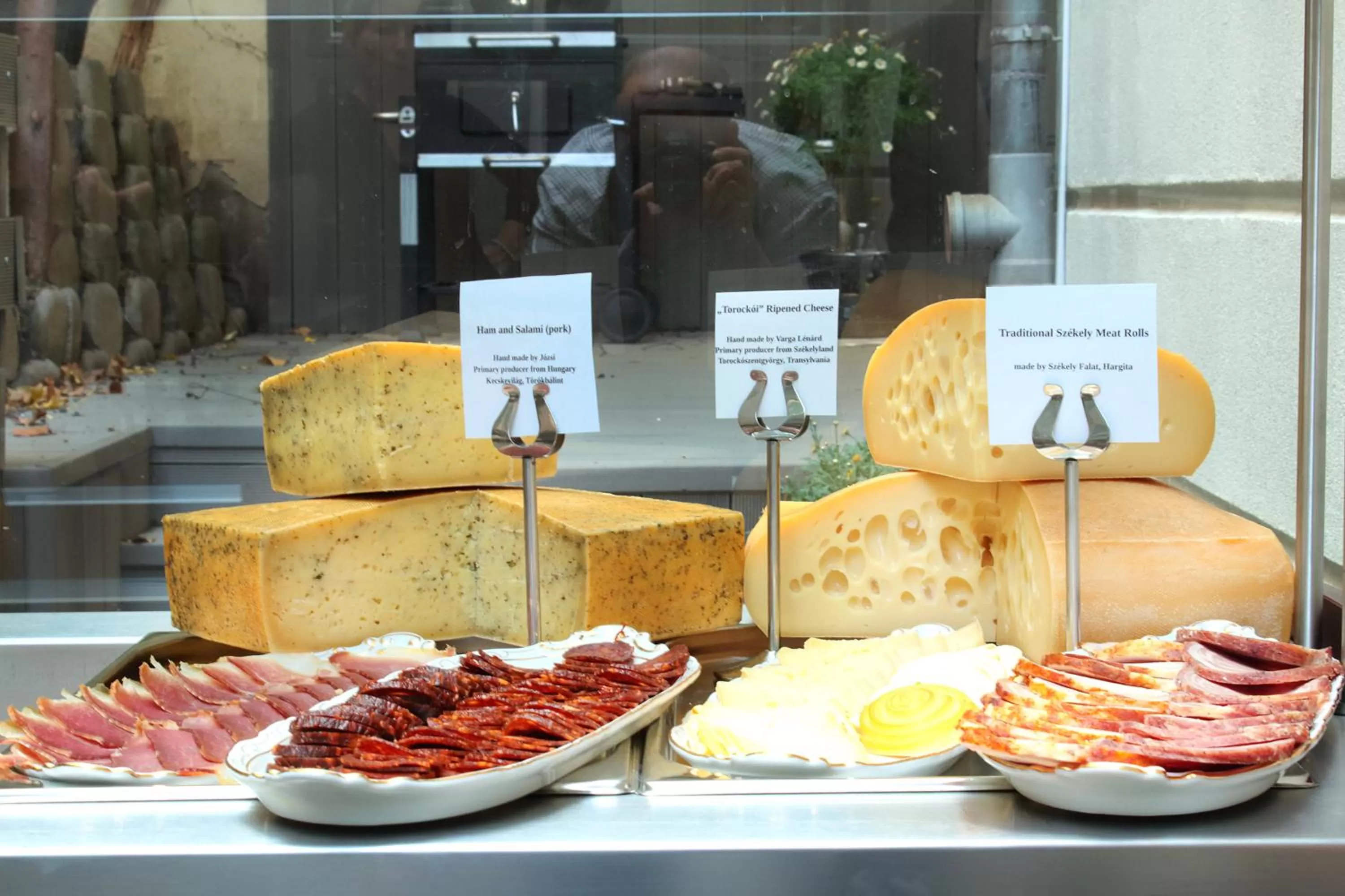 Food close-up in Milford Suites Budapest