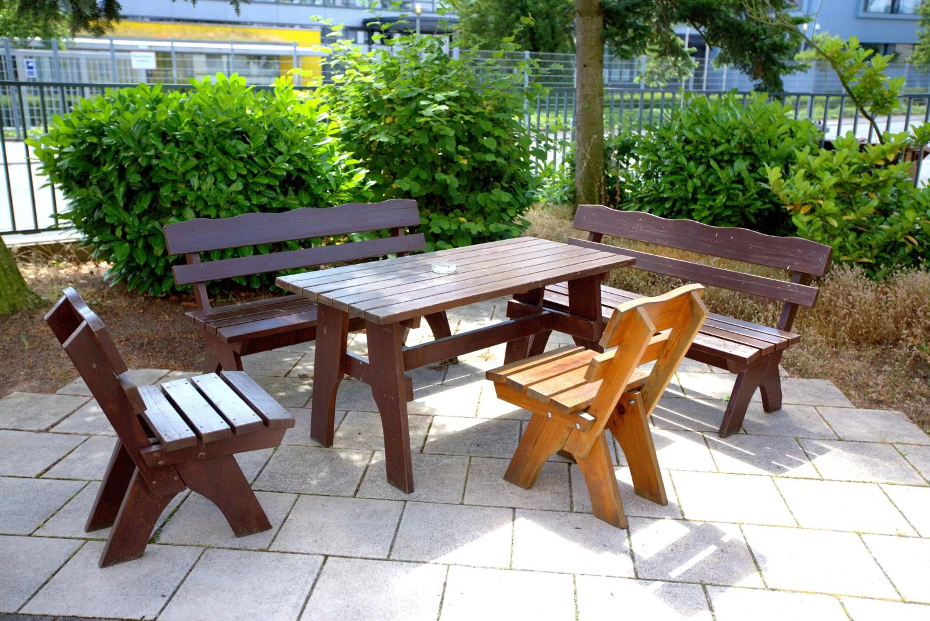 Patio in Airport Hotel Walldorf