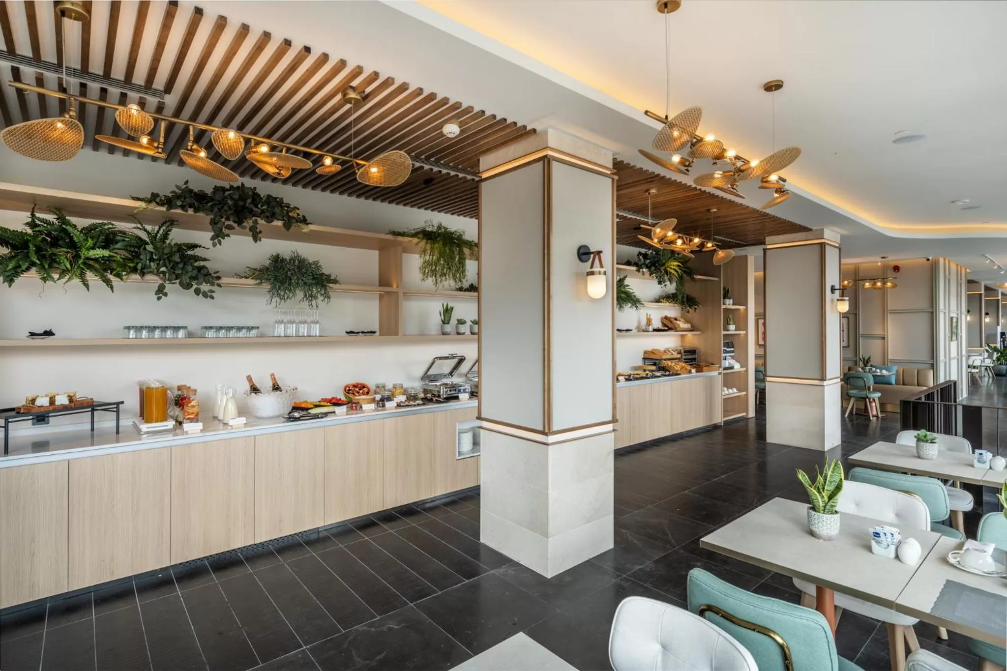 Buffet breakfast in Hotel LIVVO Lumm