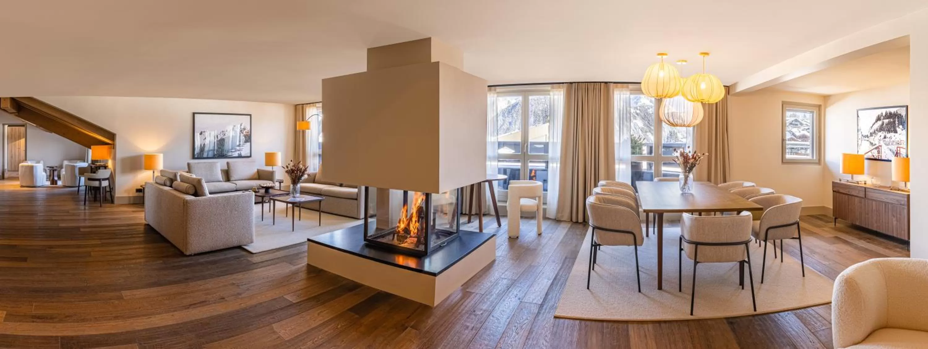 Living room in Les Suites de la Potinière