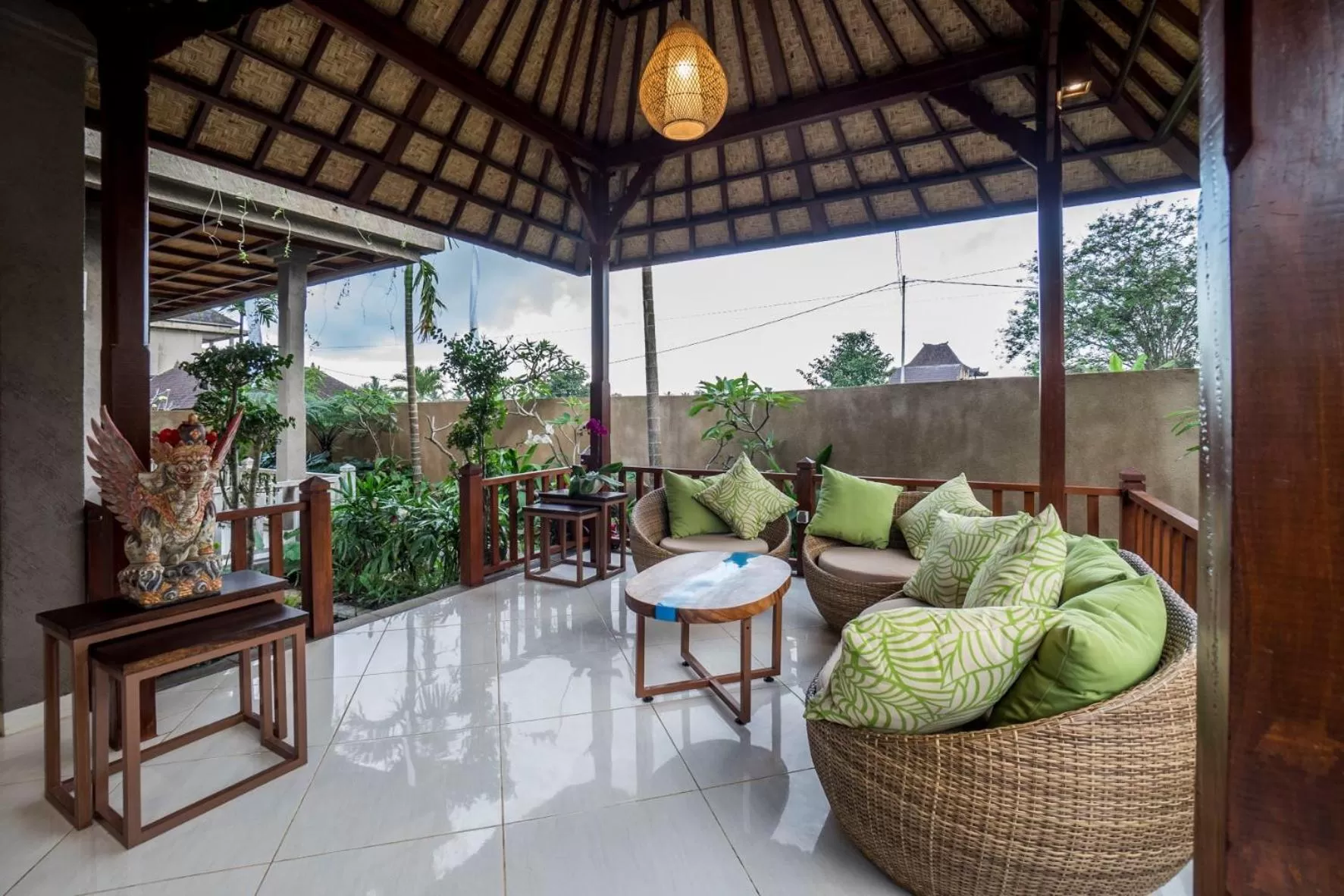 Lobby or reception in Gerindem Cottages