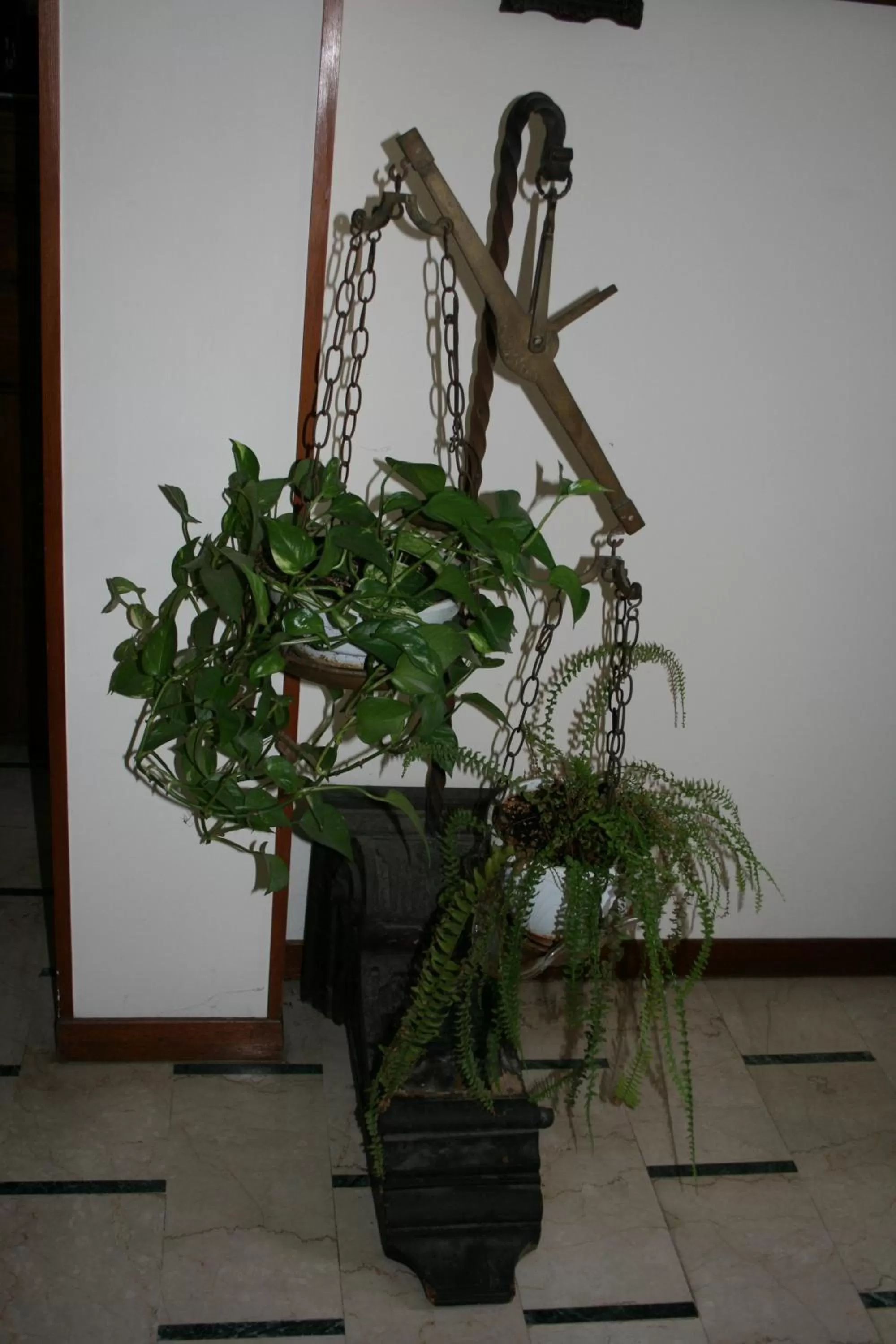 Decorative detail in B&B Il Glicine