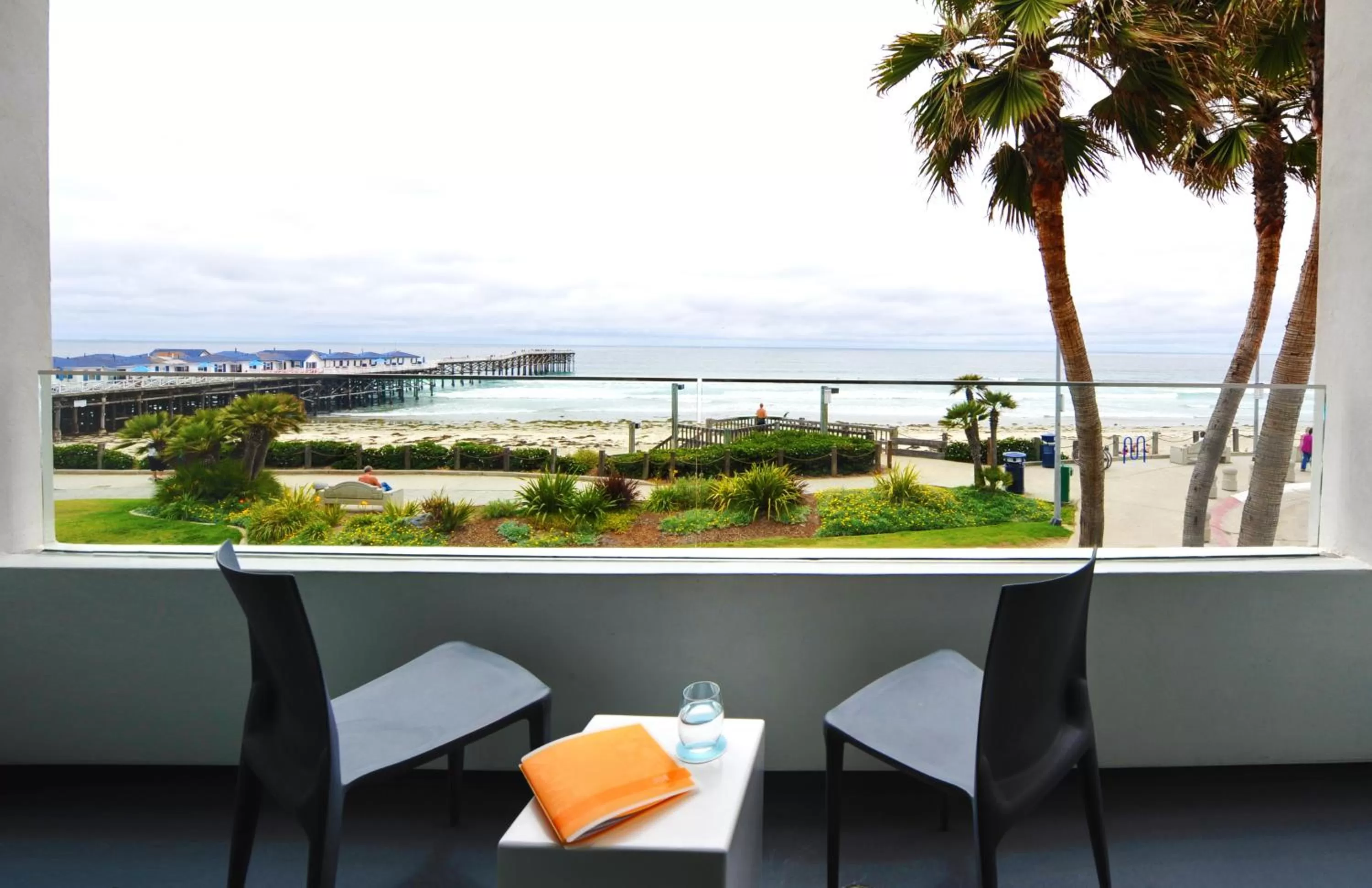 Patio in Tower 23 Hotel