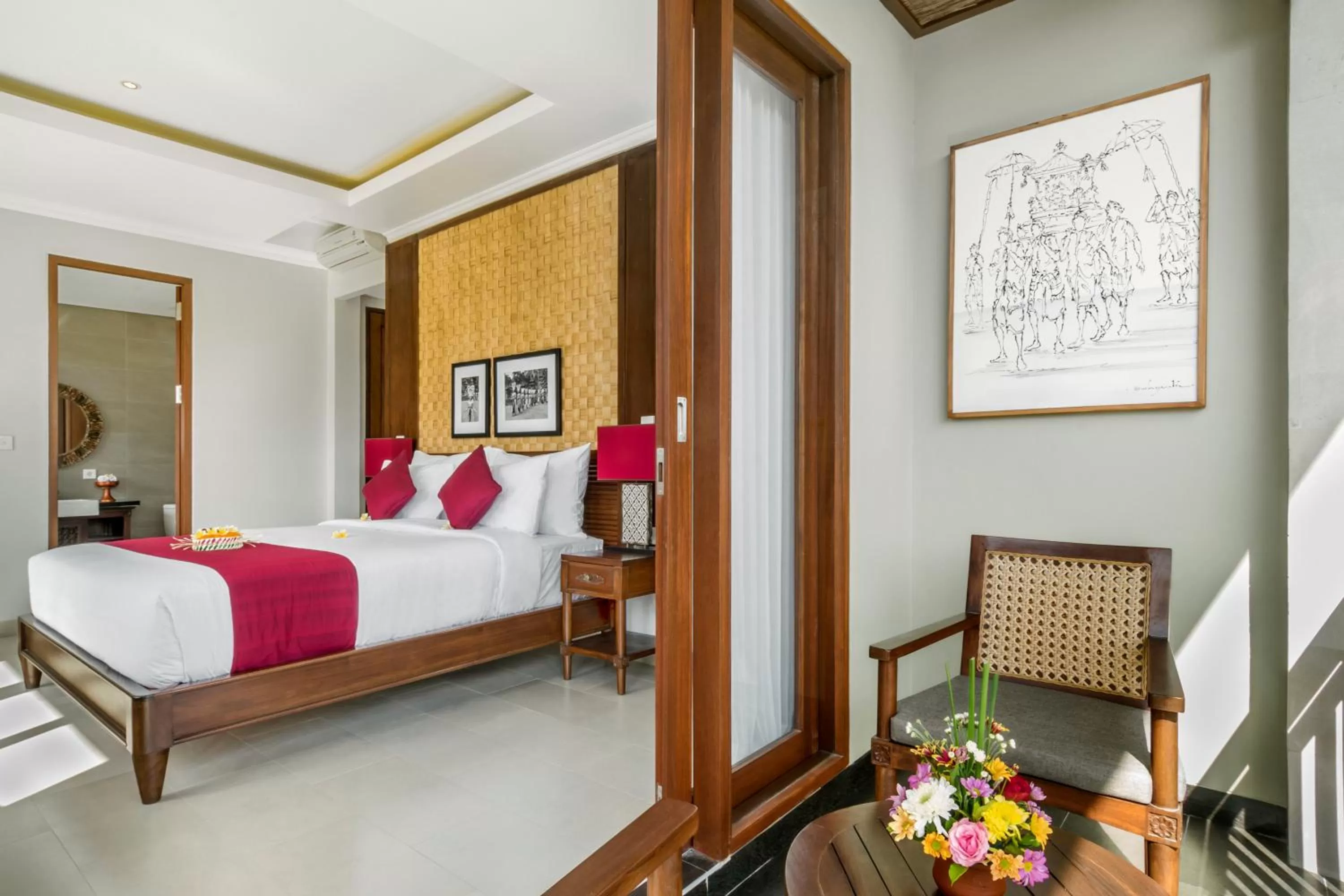 Bedroom, Bed in Bumi Muwa Ubud Katiklantang