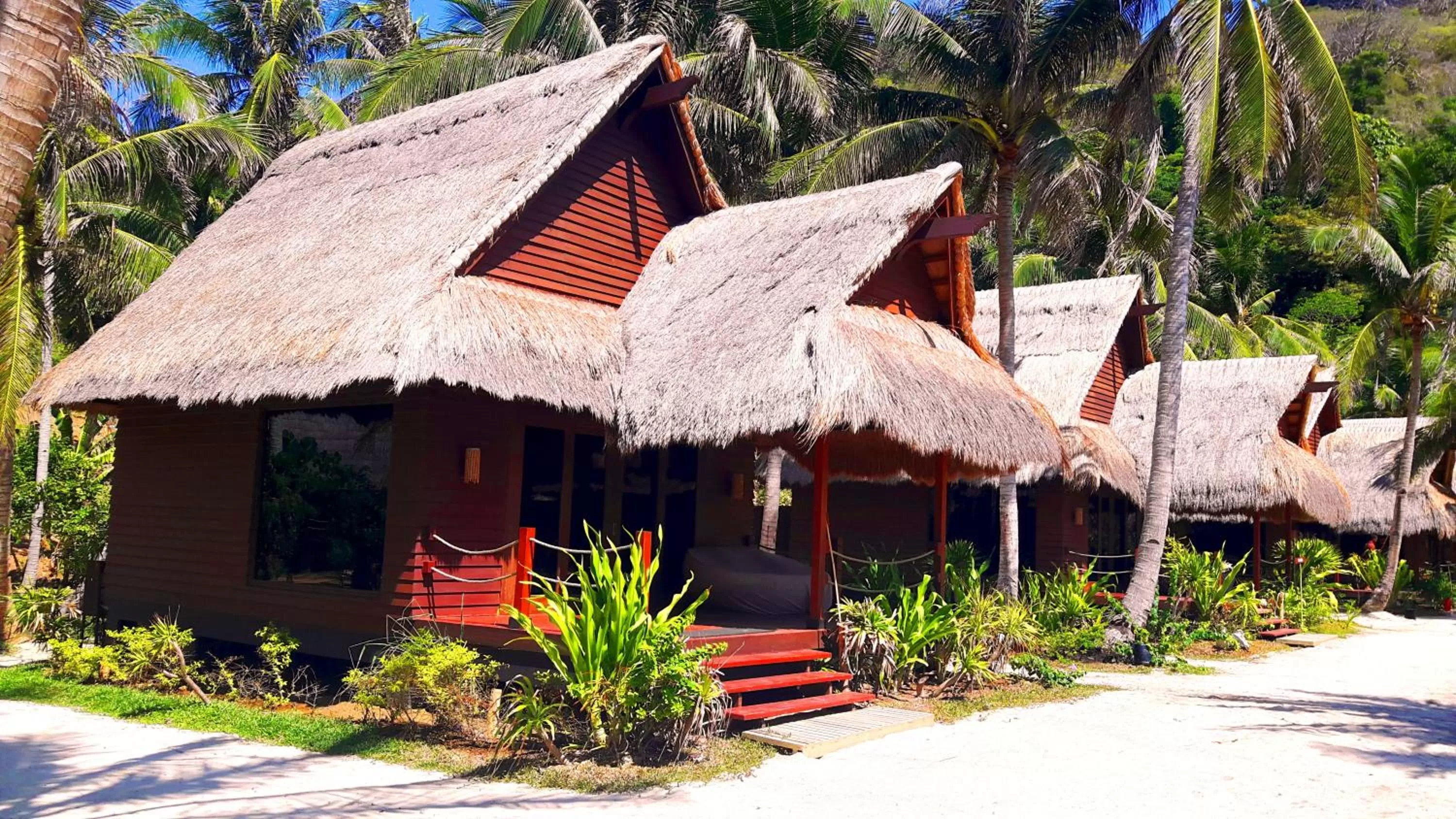 Patio in Cauayan Island Resort and Spa