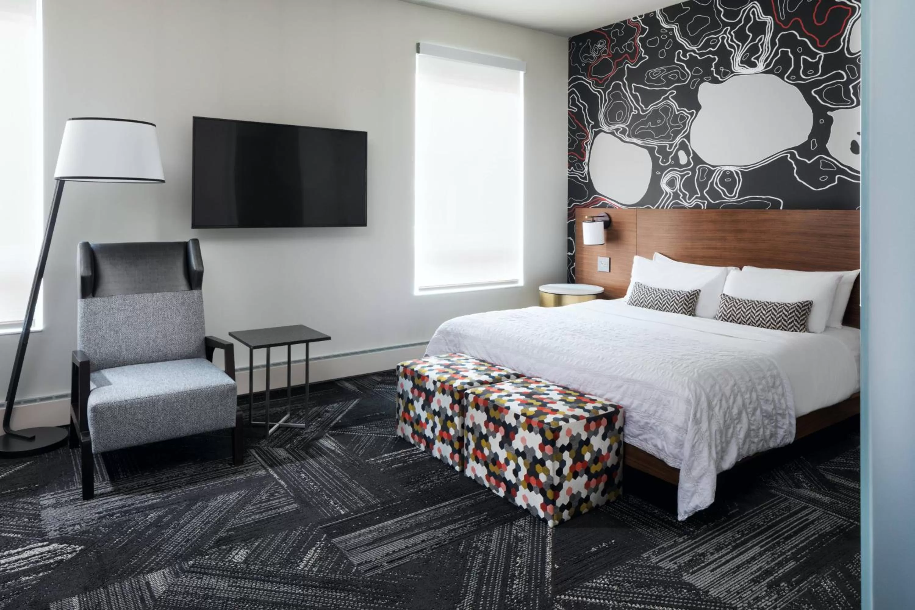 Photo of the whole room, Bed in The Chambers Hotel