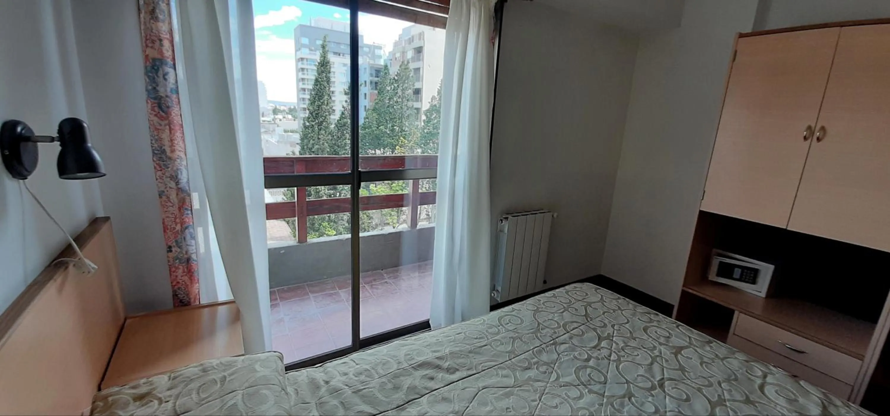 Balcony/Terrace, Bed in Patagonia Apart Hotel