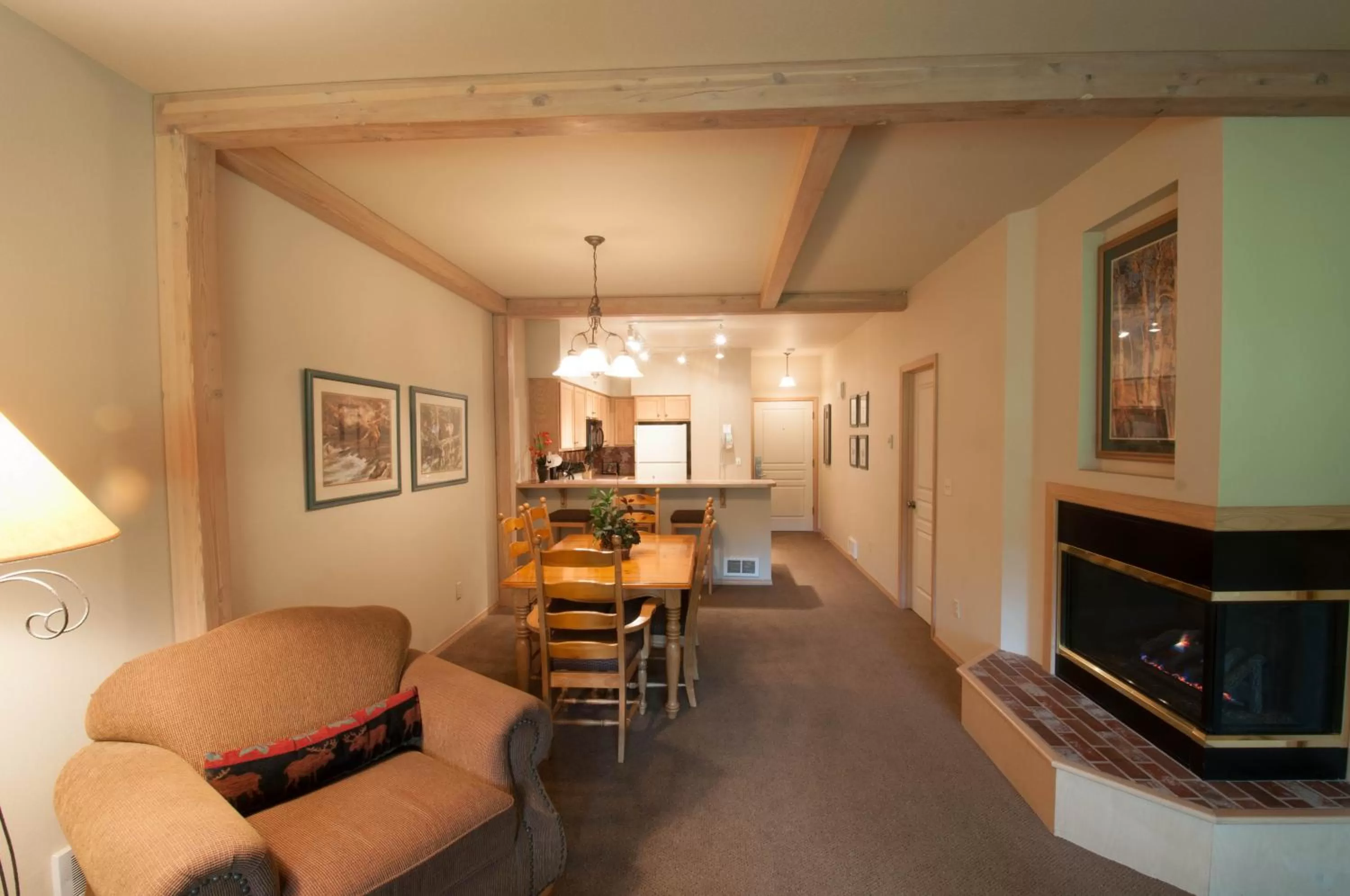 Living room in Meadow Lake Resort & Condos