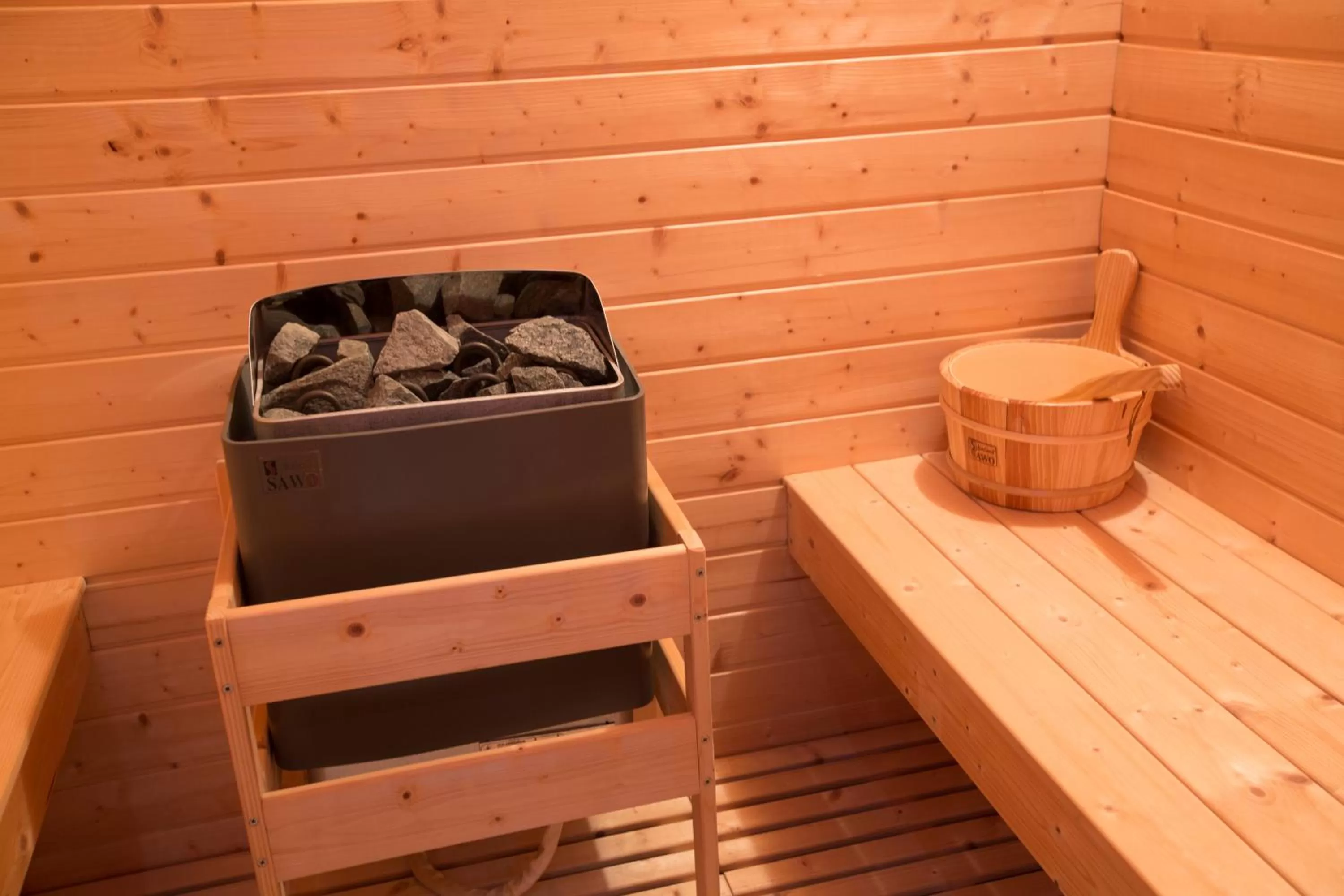 Sauna in Hotel Meliss