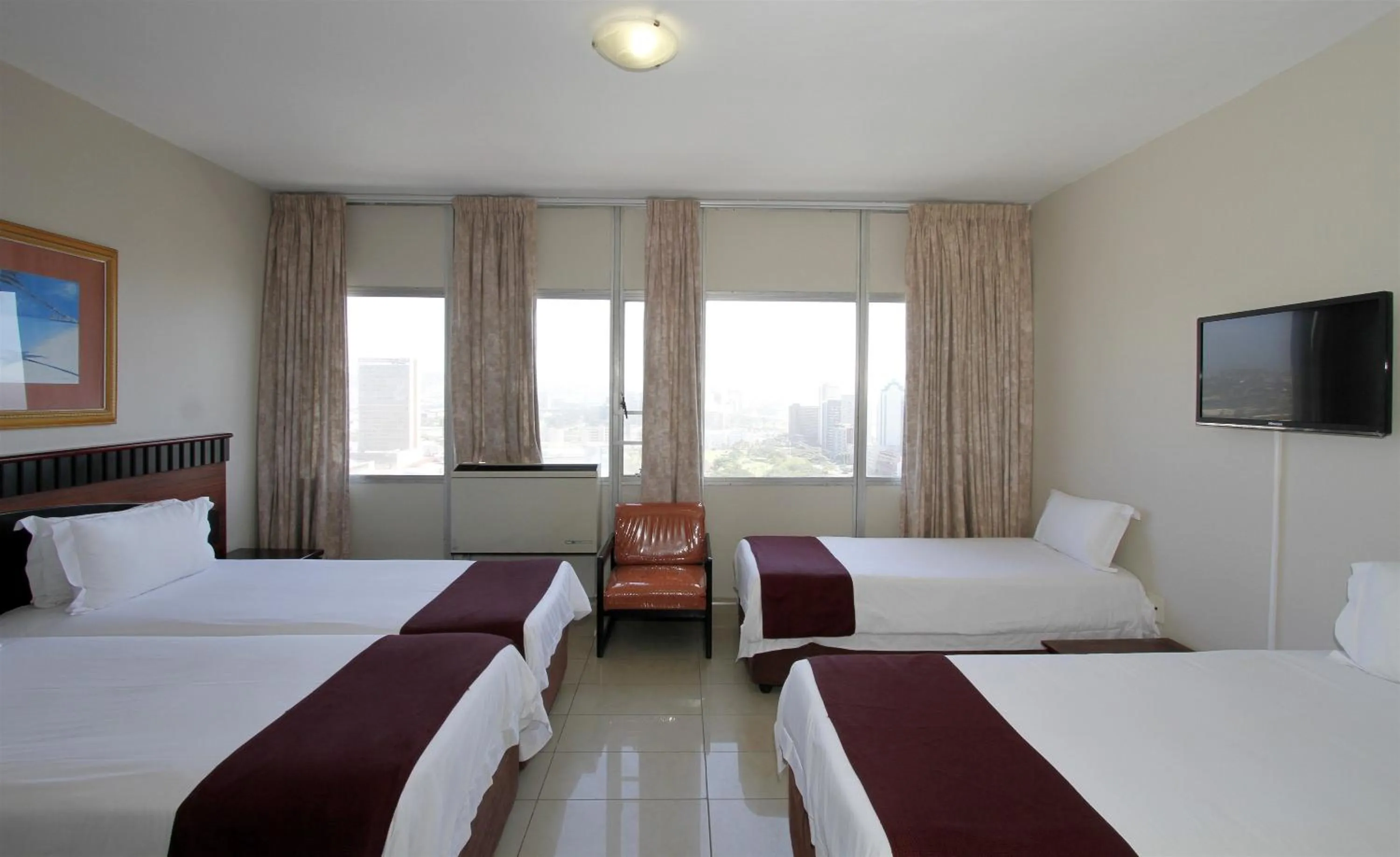 Bedroom, Bed in Coastlands Durban Self Catering Holiday Apartments