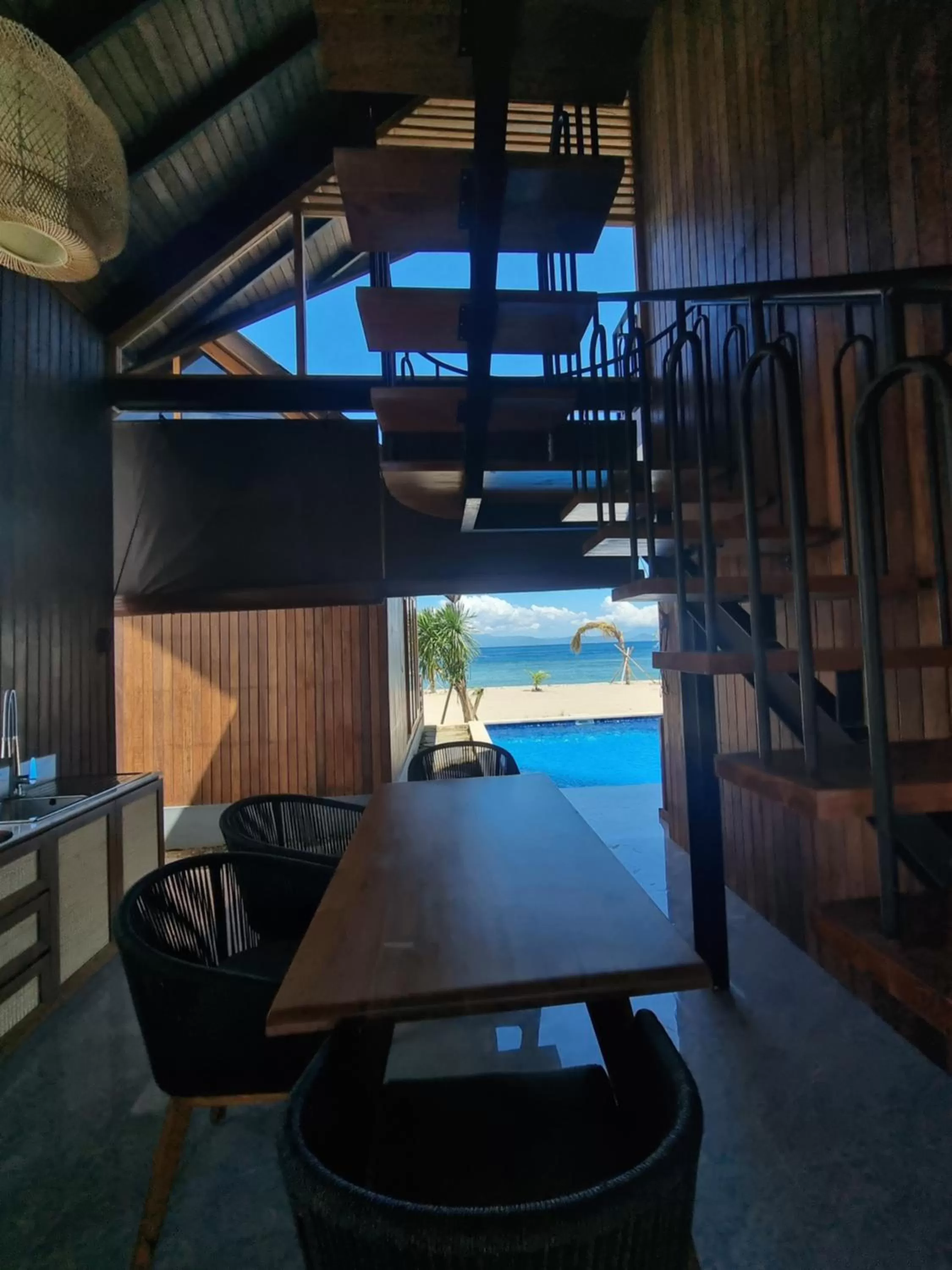 Dining area in Khamara Nusa Penida