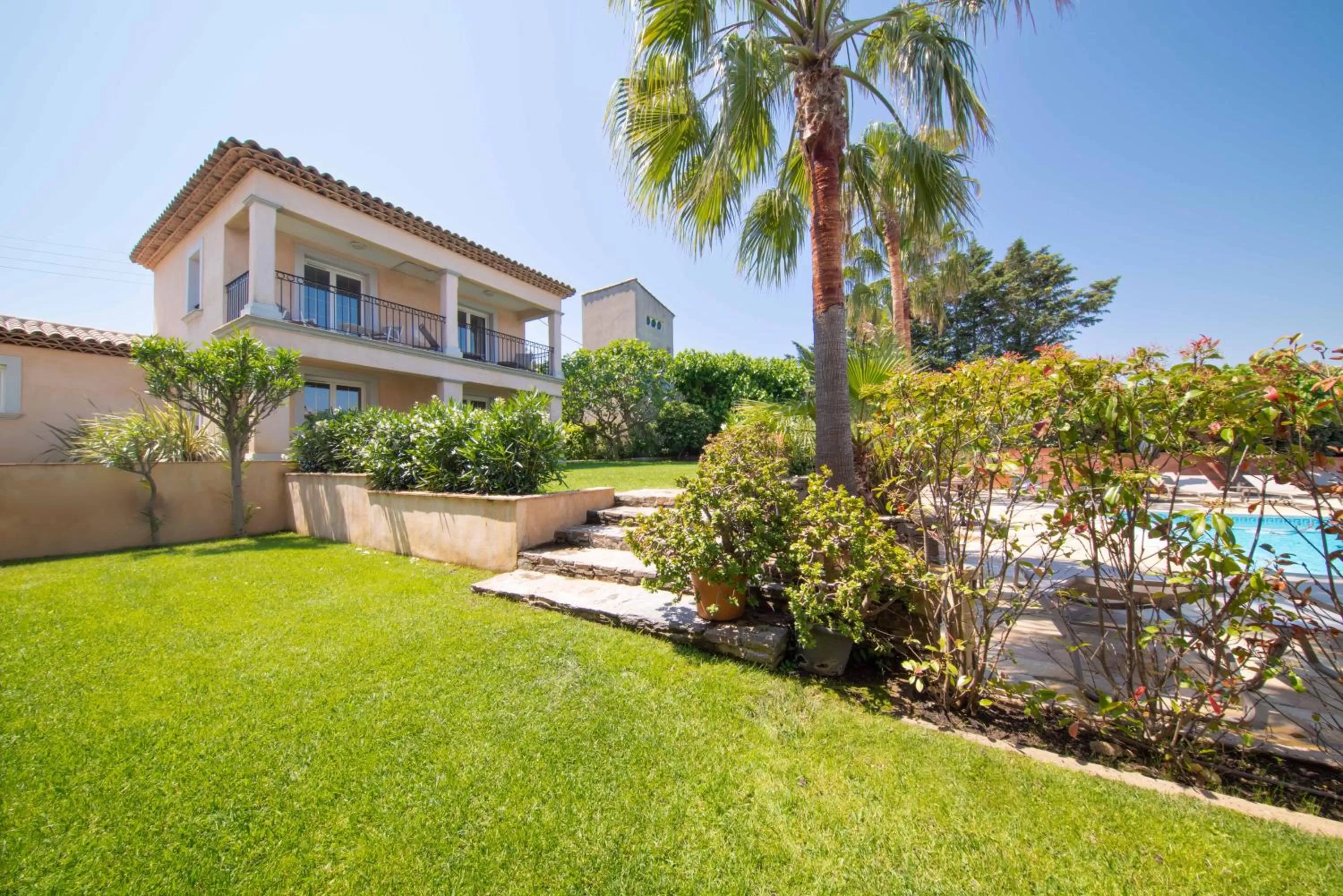 Garden in Hotel Brin d'Azur - Saint Tropez