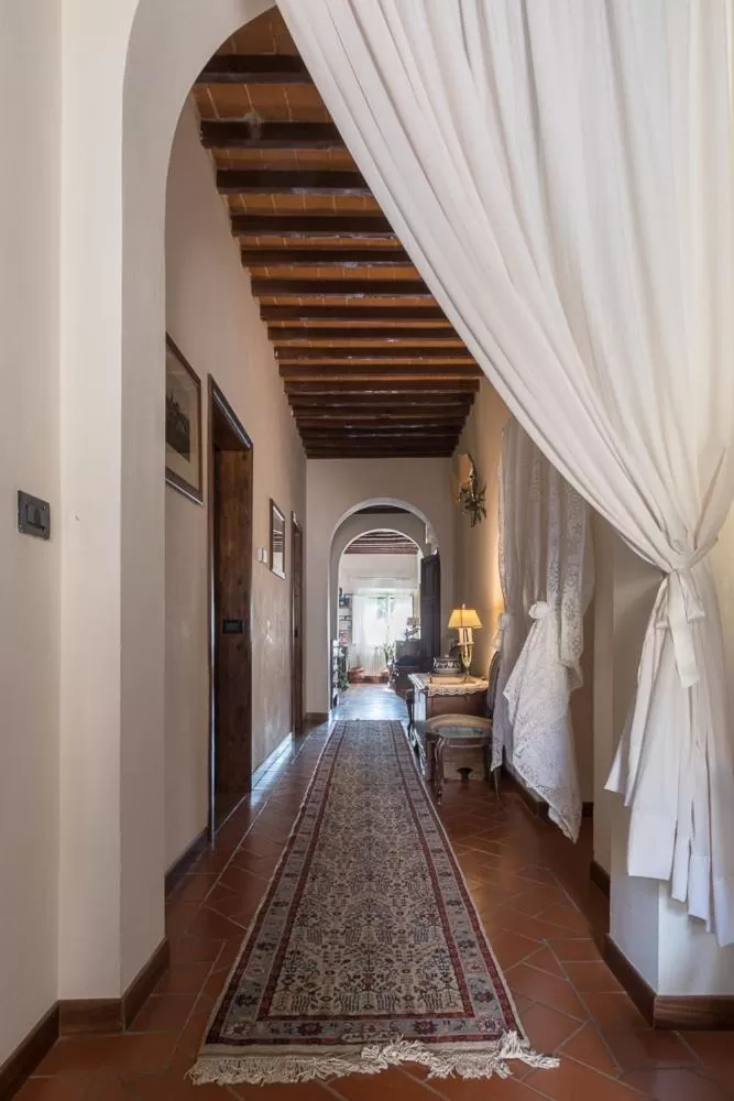 Living room, Bed in B&B Arivellini