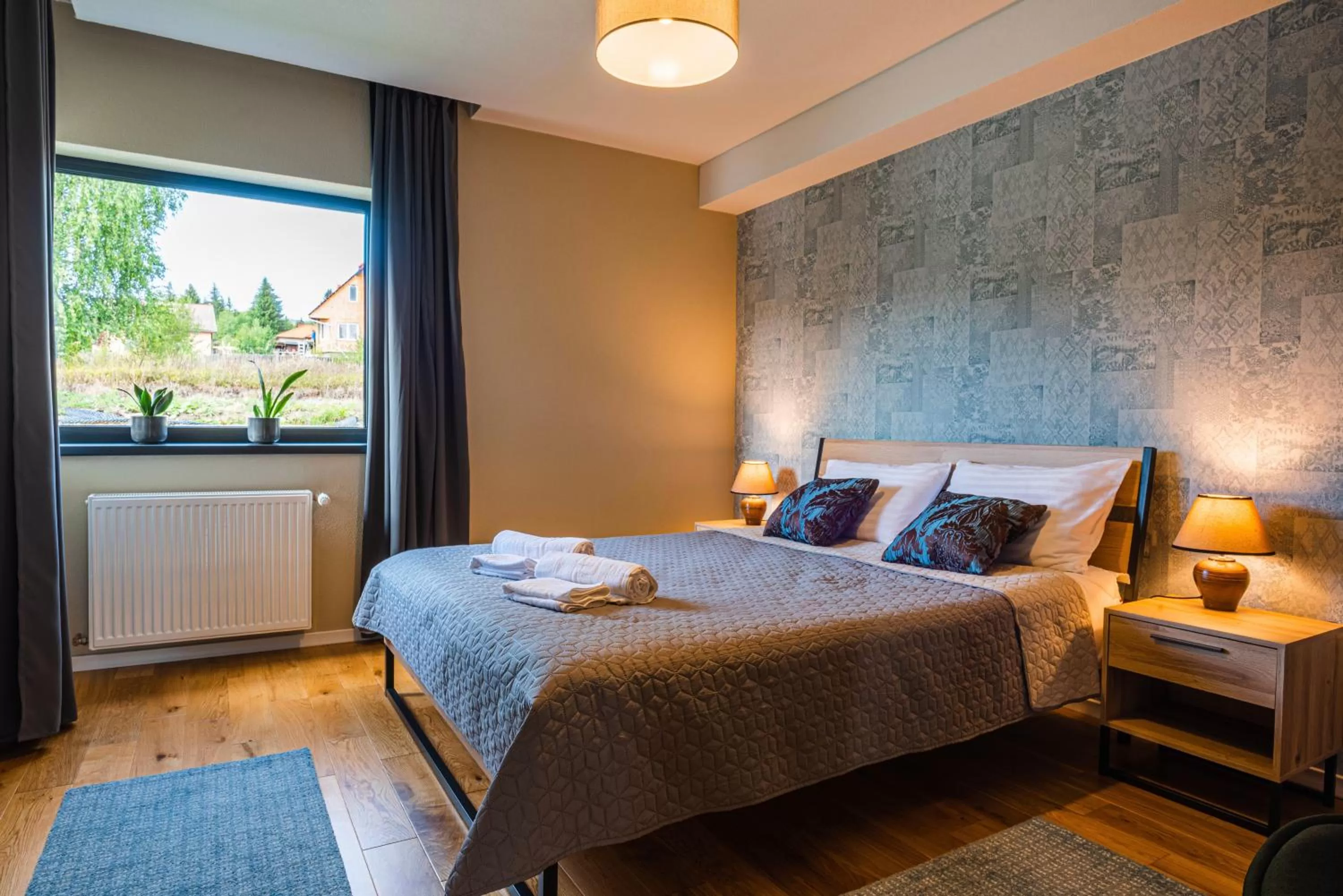 Bed in Bazalt Apartments