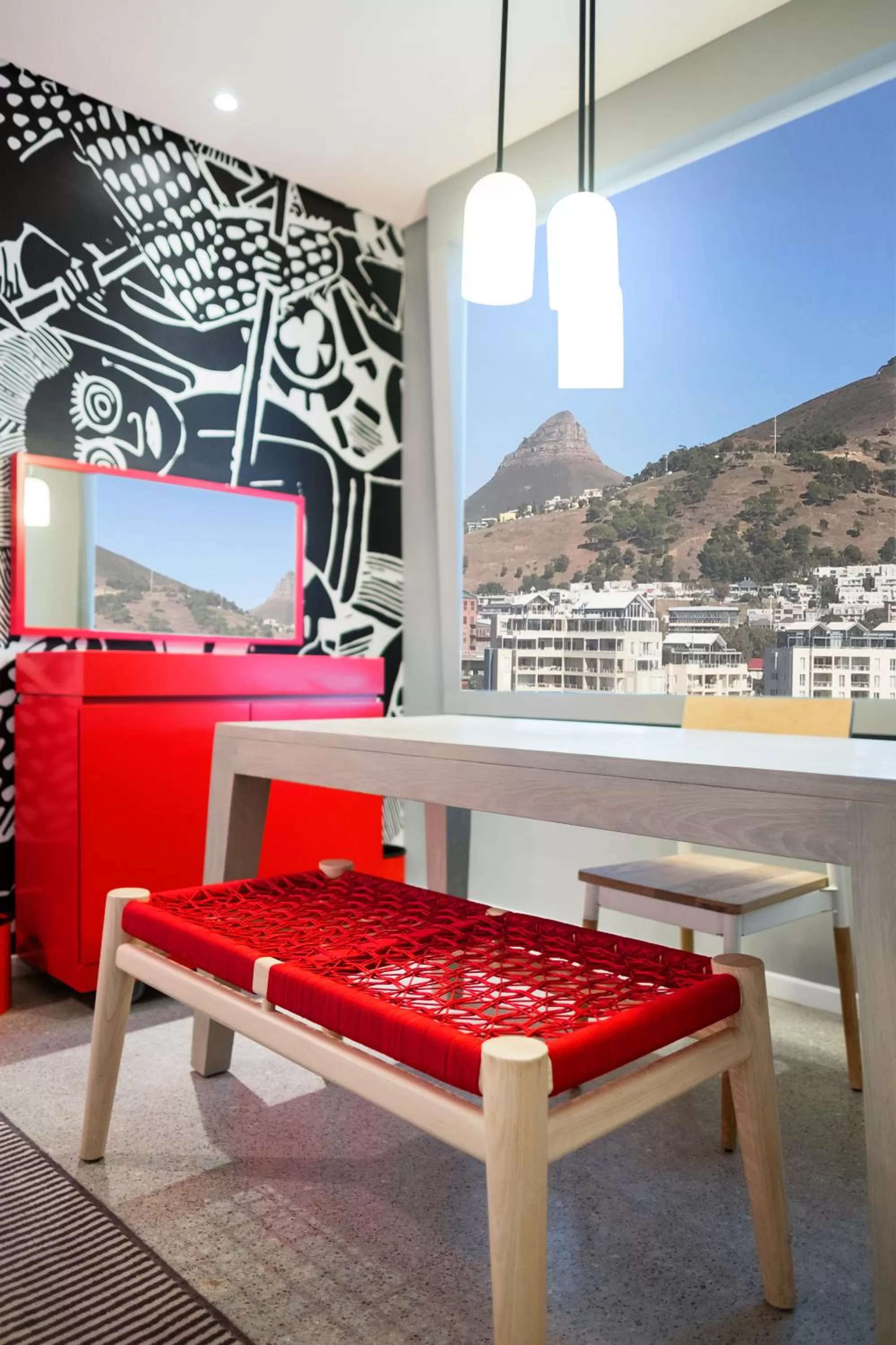 Living room in Radisson RED Hotel V&A Waterfront Cape Town