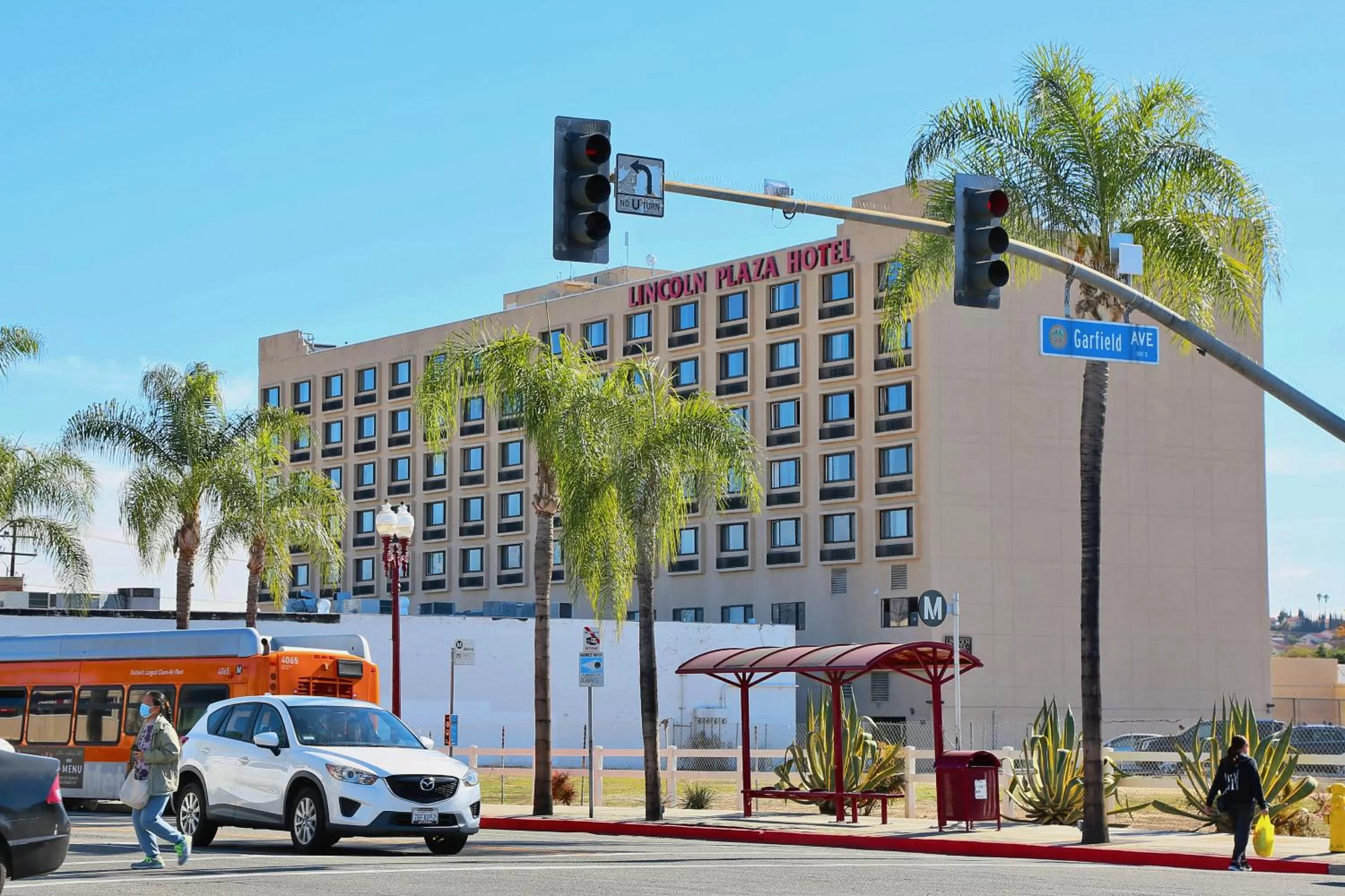 Property building in Lincoln Hotel Monterey Park Los Angeles