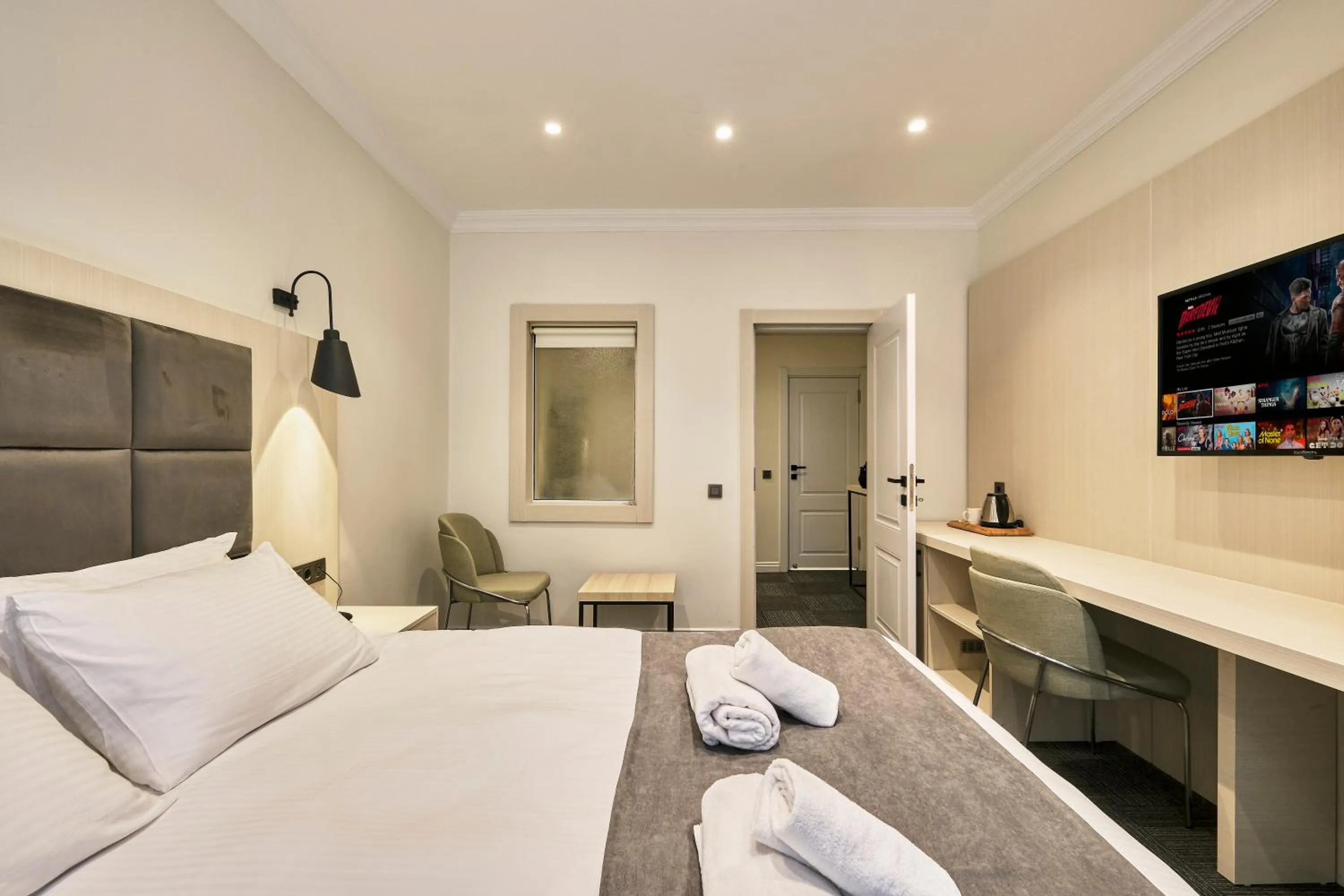 Bed in Hub Suite Istanbul