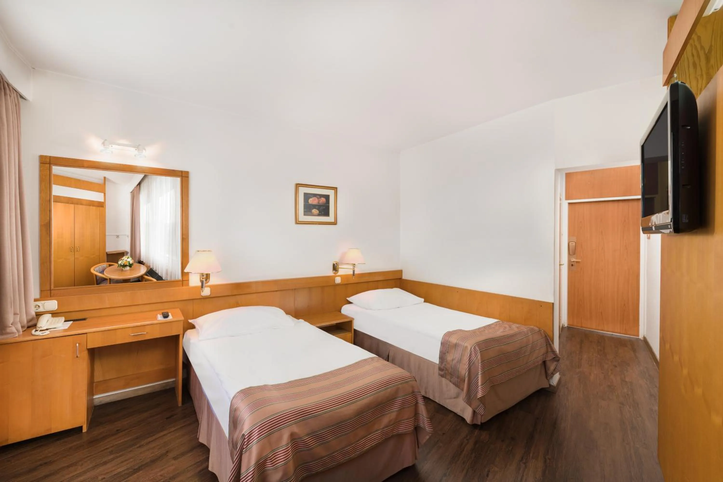 Photo of the whole room in Hotel Budapest