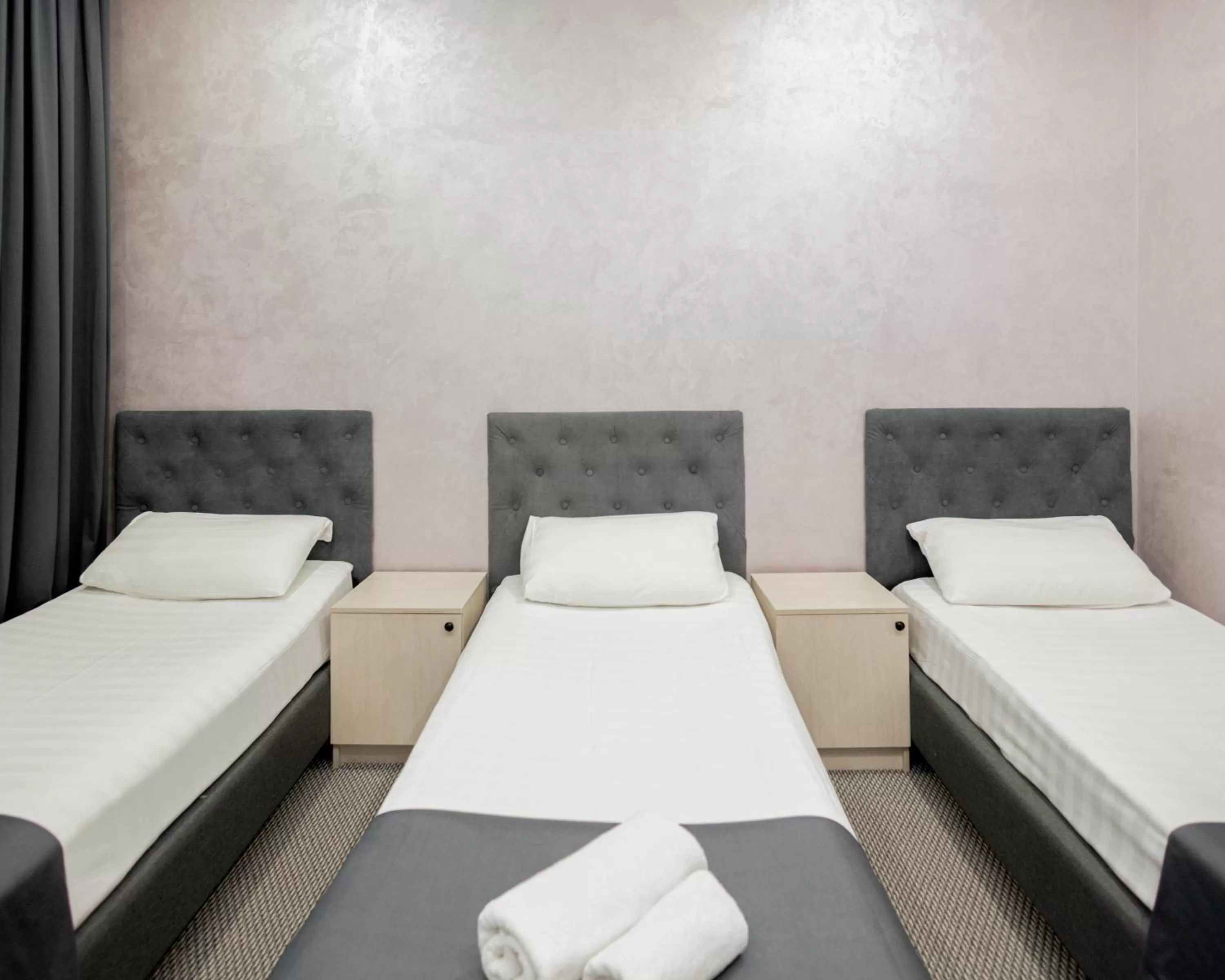 Bedroom, Bed in "Rush Hotel"