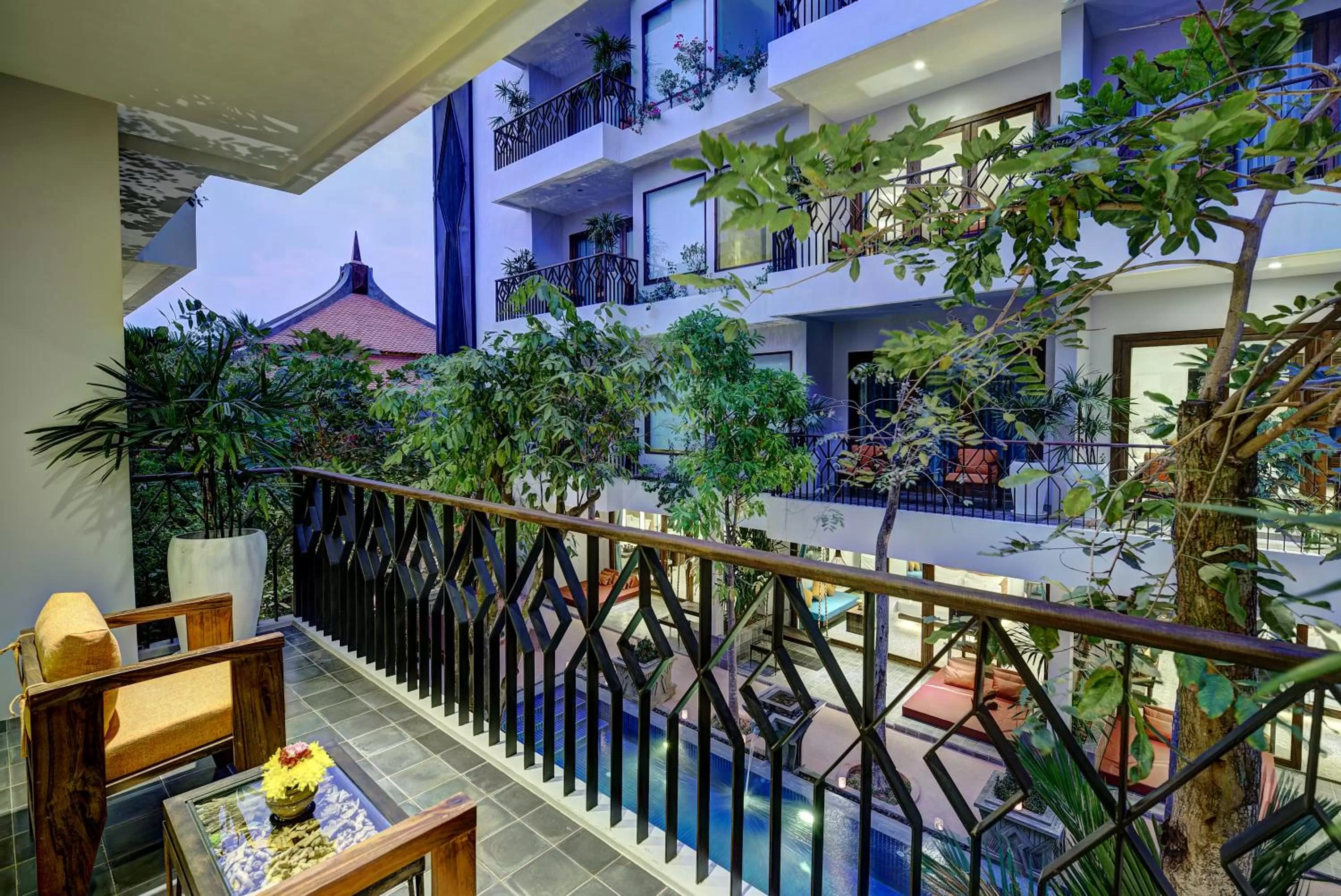 Floor plan in Golden Temple Retreat