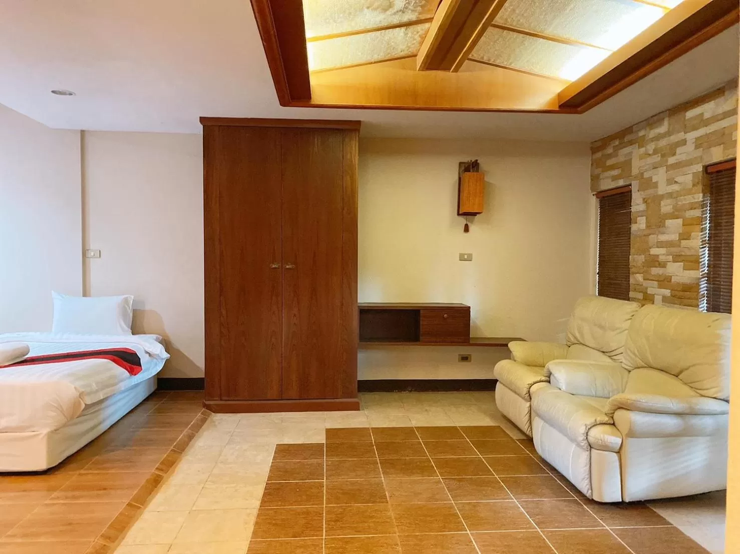 Bed in Sasidara Resort Nan